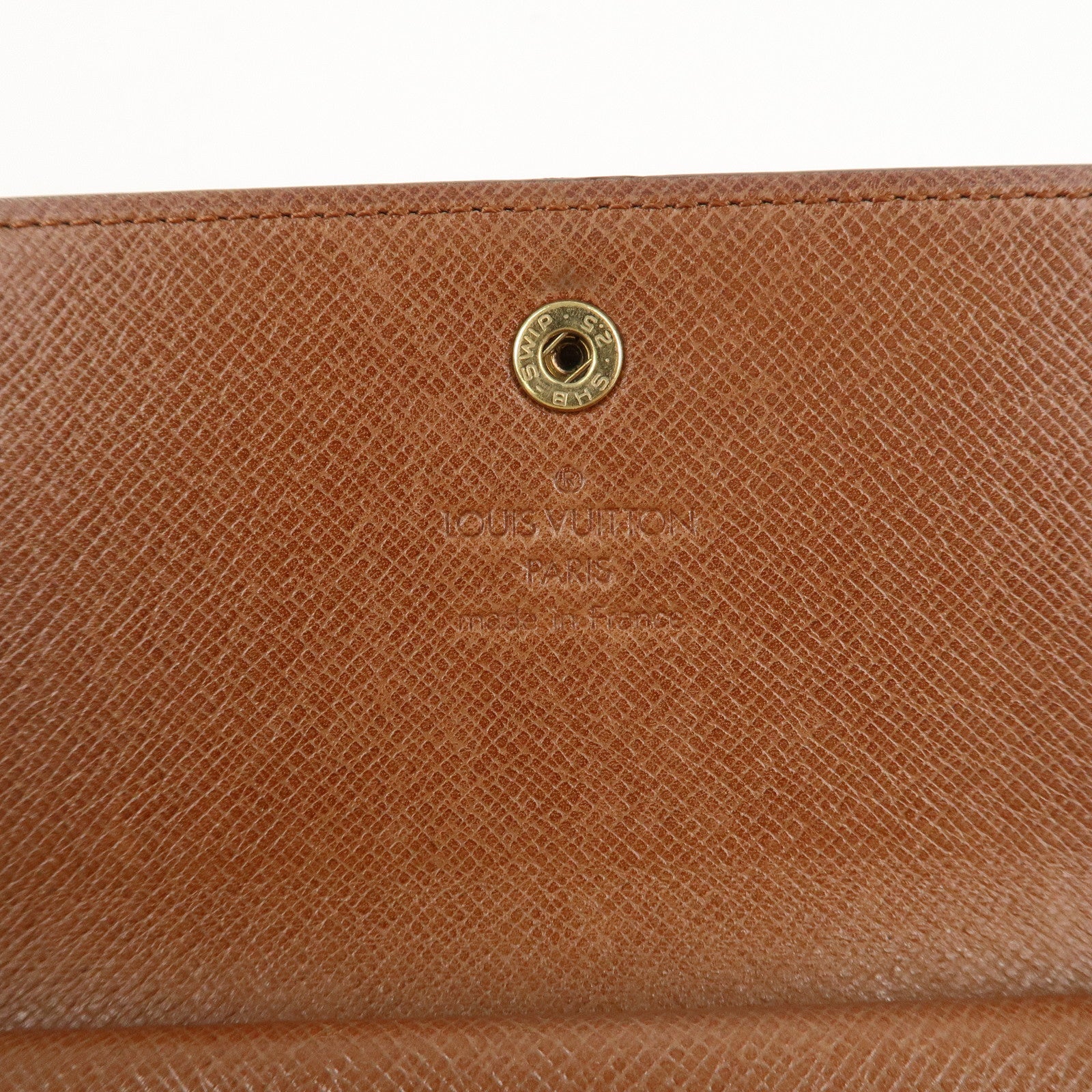 Louis Vuitton Monogram Porte Tresor International Wallet M61215