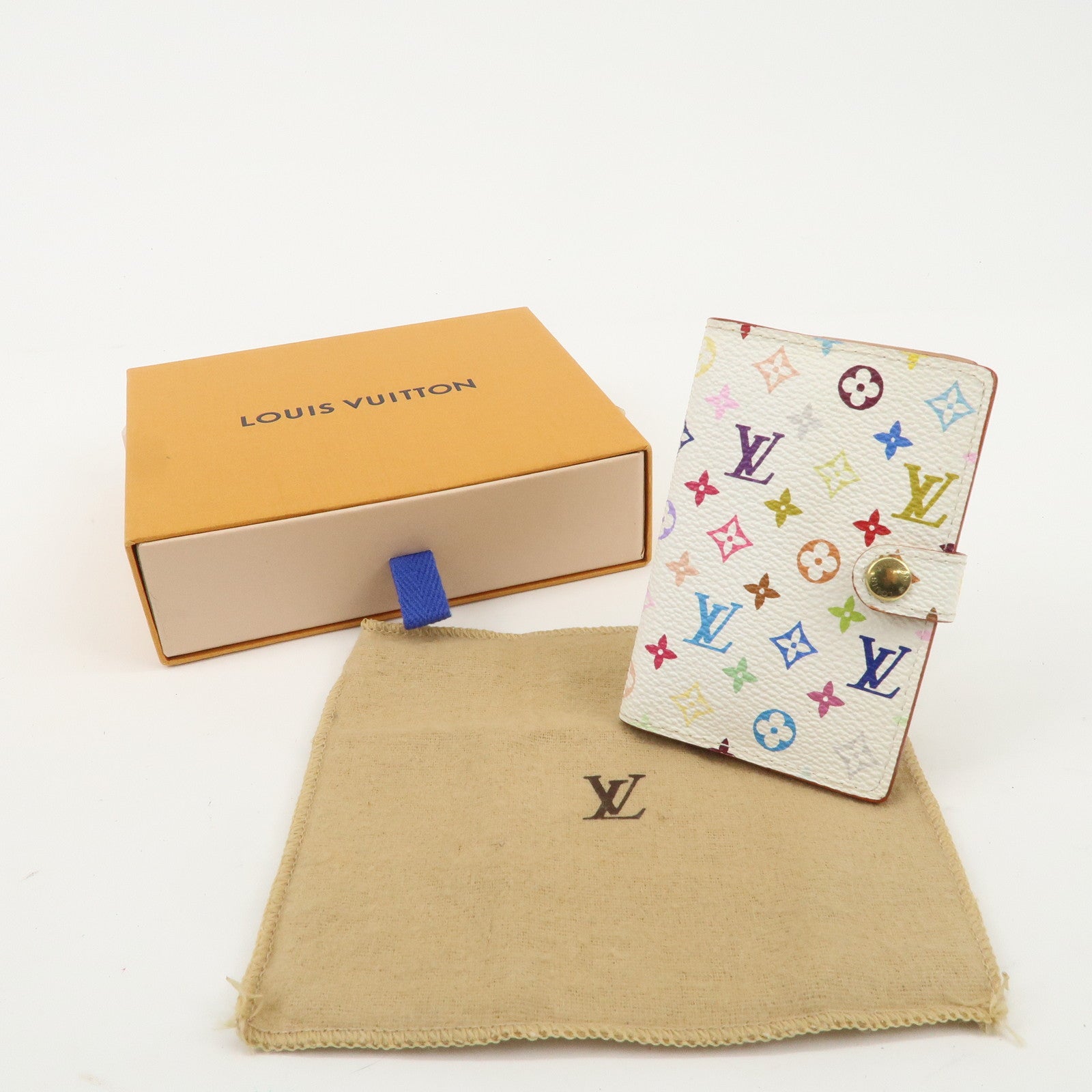 Louis Vuitton Monogram Multi Color CARNET DEVAL Agenda Mini M92653 Used