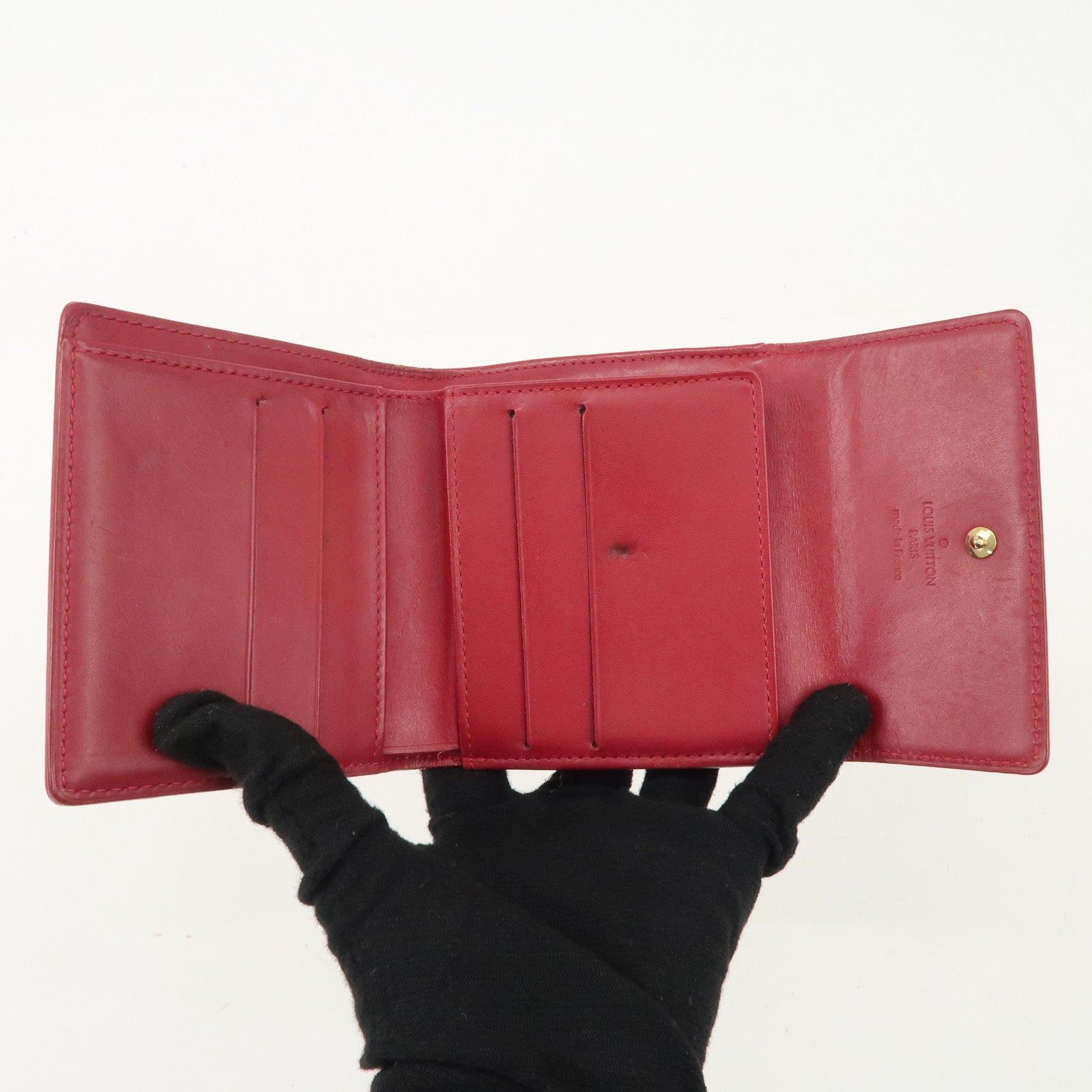 Louis Vuitton Monogram Vernis Set of 3 Wallet M91247 M93529 M93521 Used