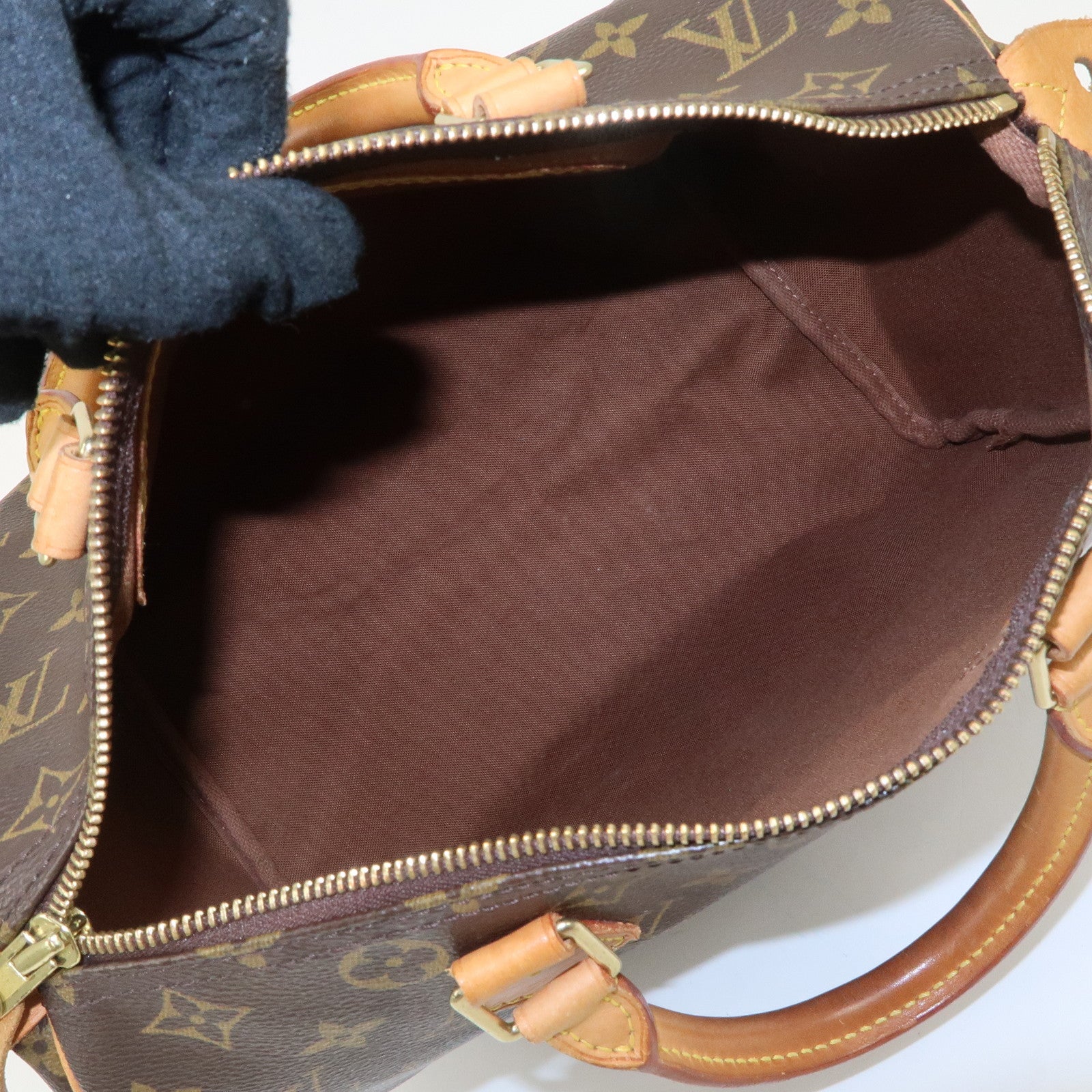 Louis Vuitton Monogram Speedy 30 Hand Bag Boston Bag M41526