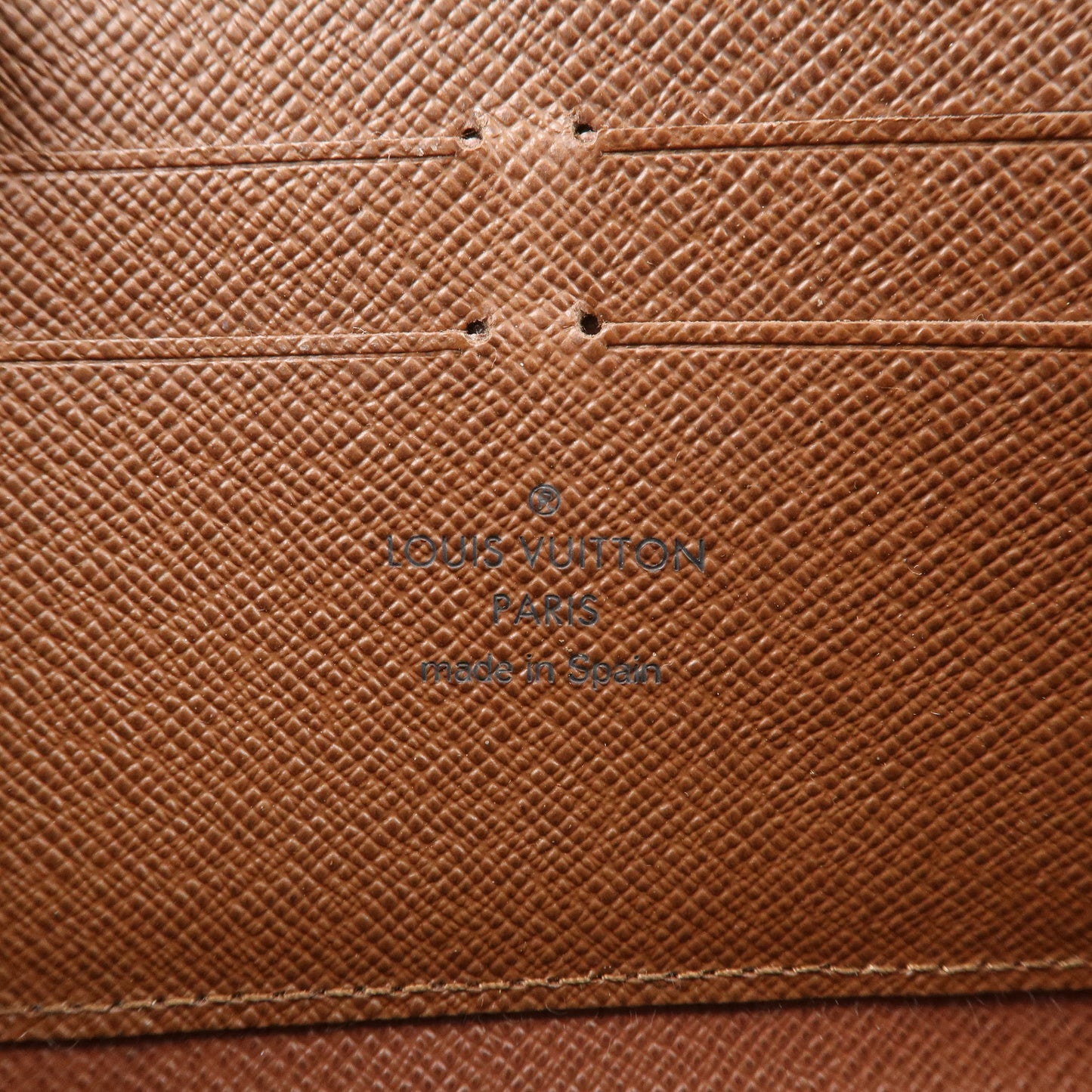 Louis Vuitton Monogram Zippy Wallet Zip Around Long Wallet M60017