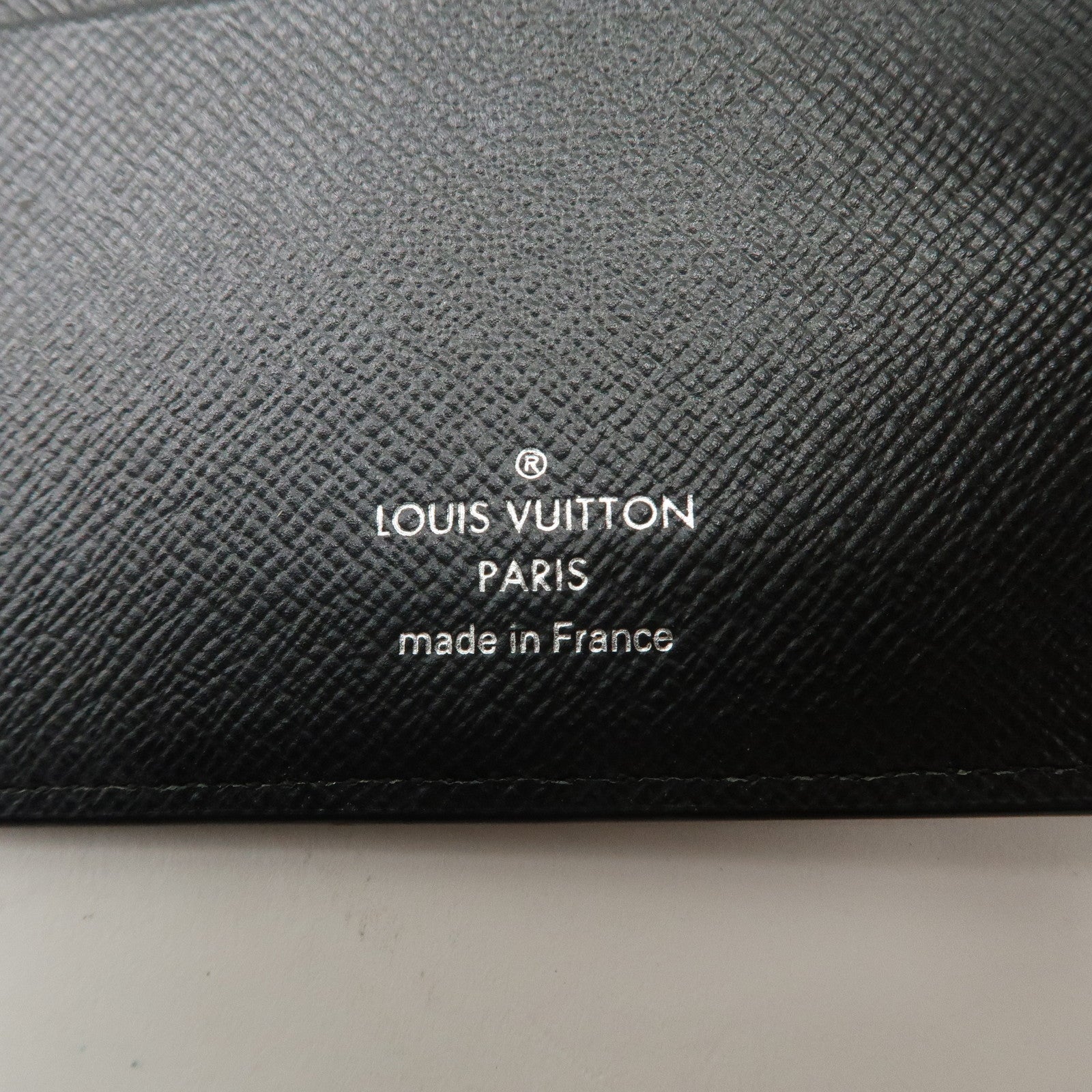 Louis Vuitton Epi Agenda MM Planner Cover Noir Black R20202