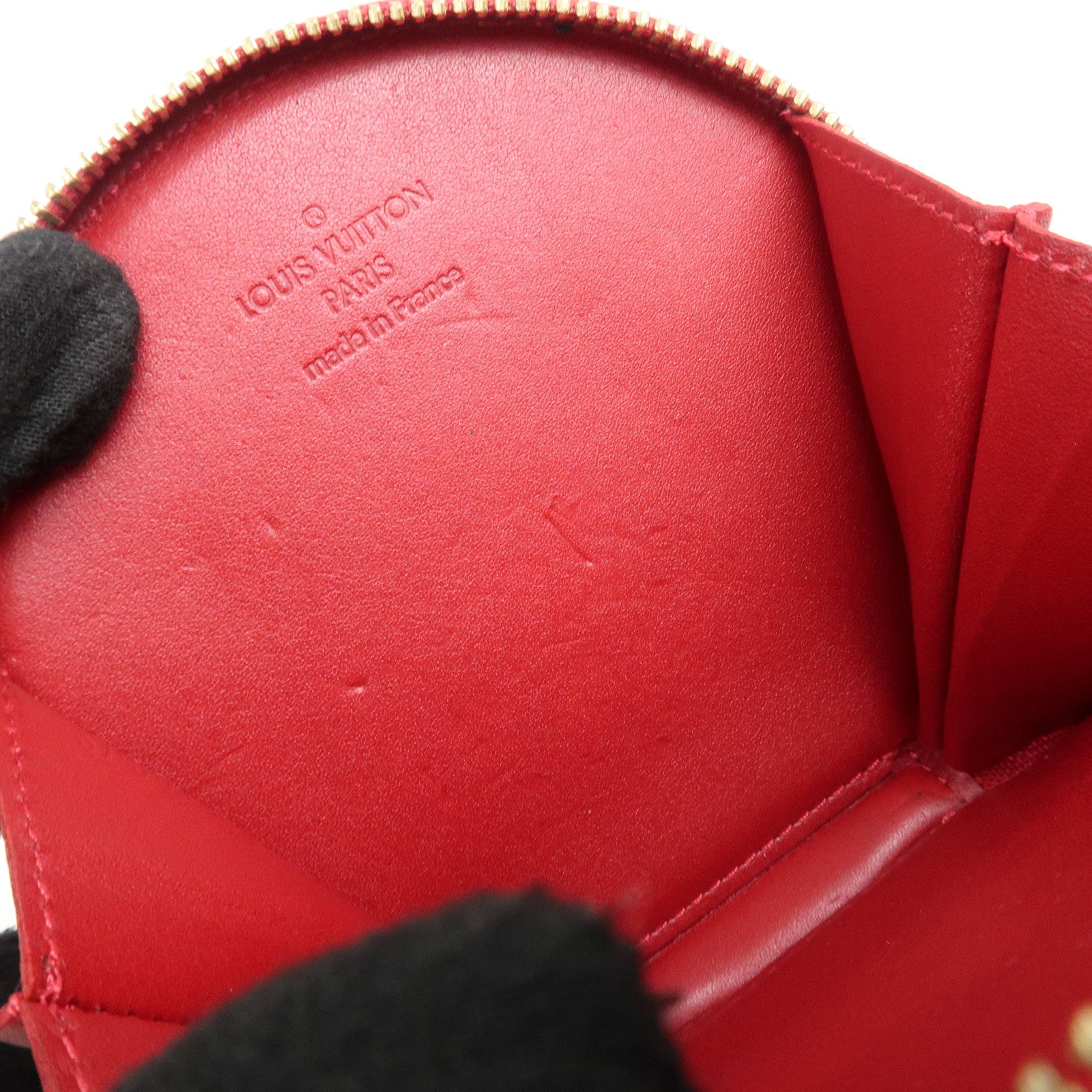 Louis Vuitton Monogram Vernis Porte Monnaie Chapeau M91417 Used