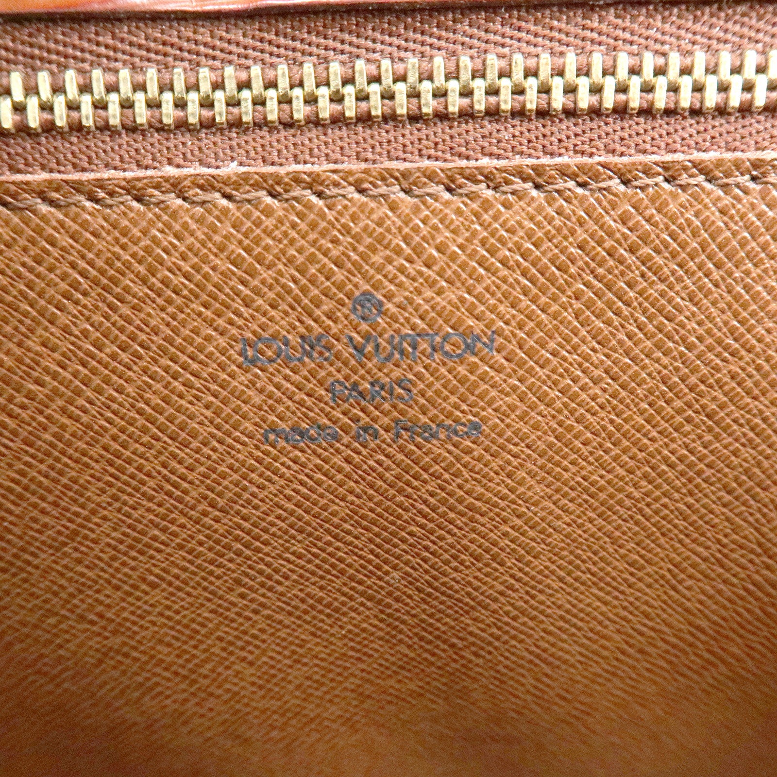 Louis Vuitton Epi Sellier Dragonne Clutch Bag Kenya Brown M52613