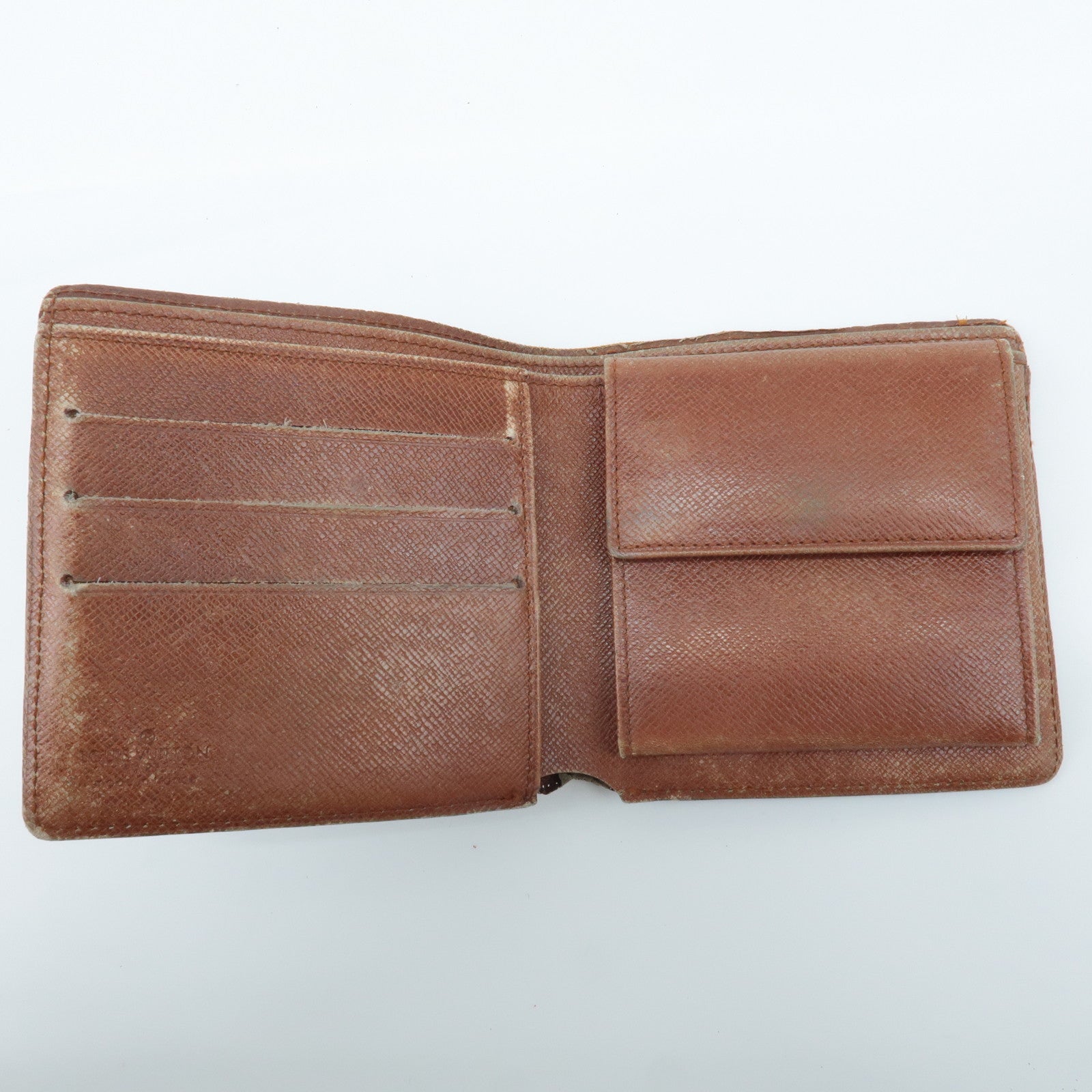 Louis Vuitton Monogram Set of 3 Wallet Brown M61652 M61675 Used