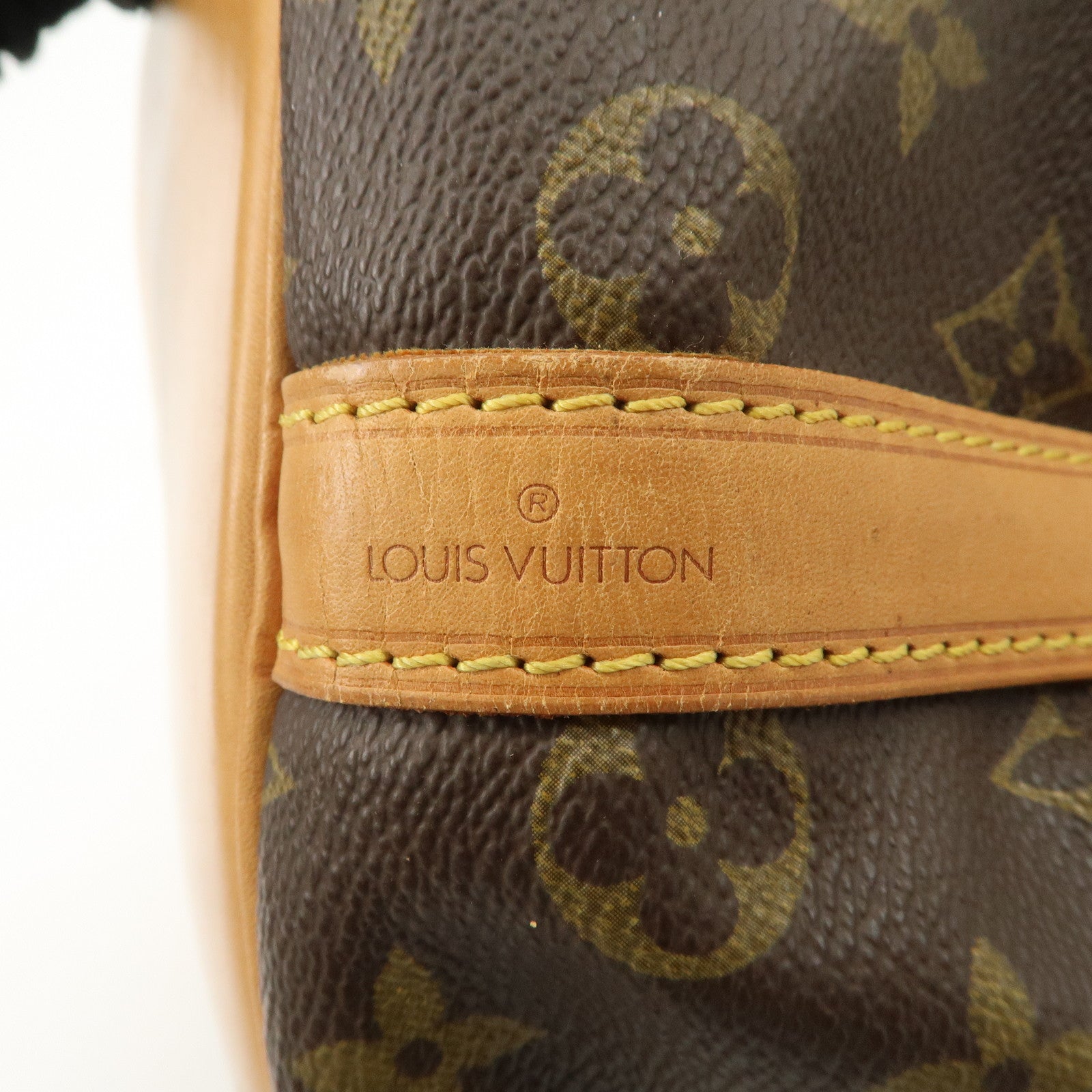 Louis Vuitton Monogram Petit Noe Shoulder Bag Brown M42226