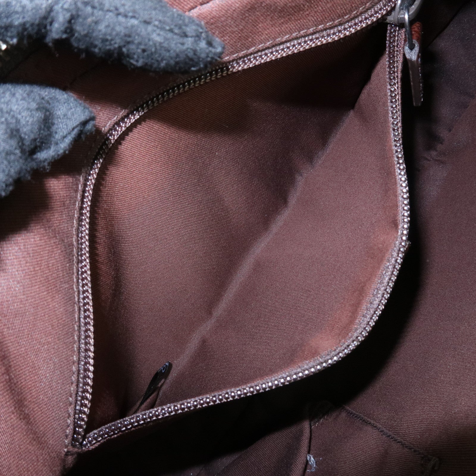 GUCCI GG Canvas Leather Shoulder Bag Beige Brown 122790 Used