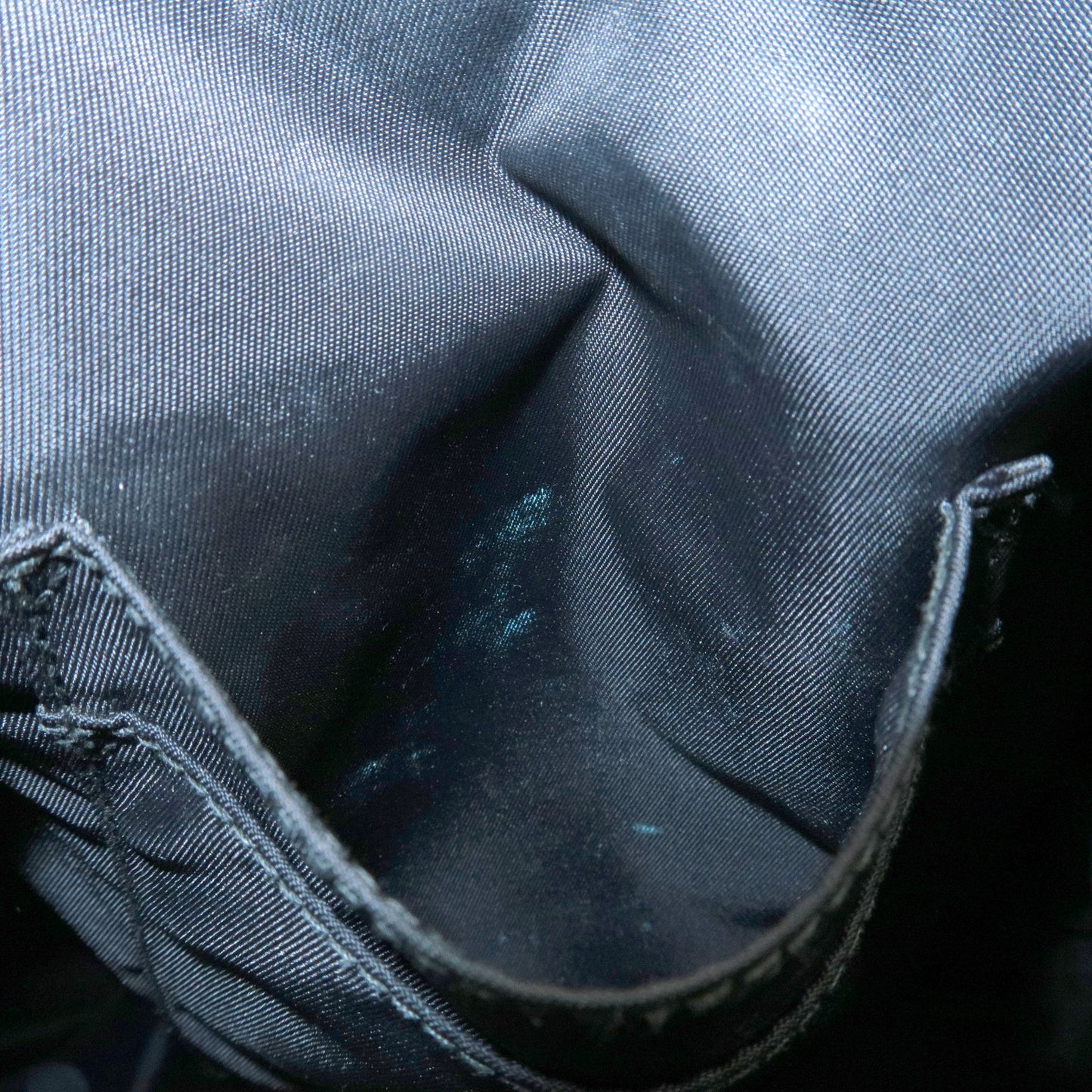 GUCCI Sherry GG Supreme Leather Shoulder Bag Beige Black 387111