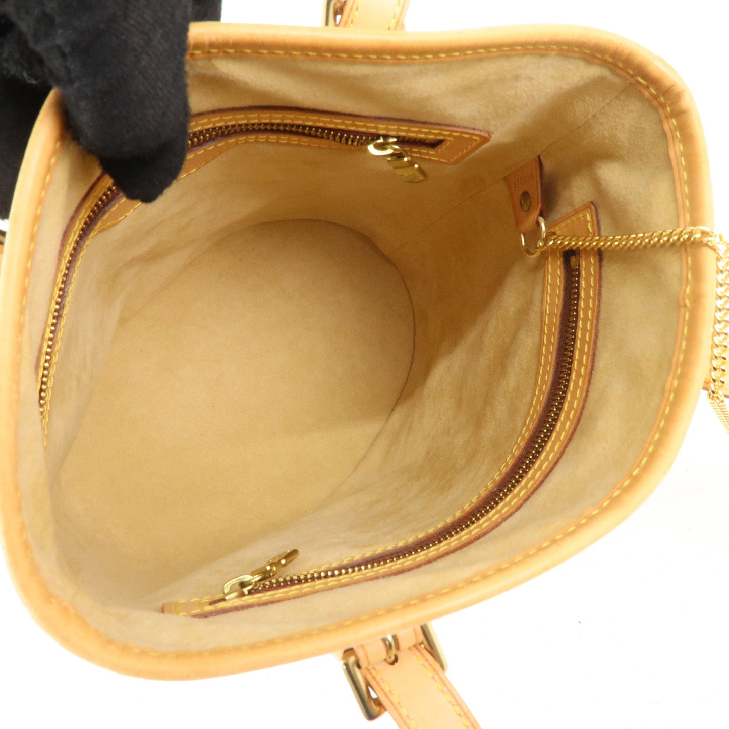 Louis Vuitton Nomad Bucket PM Hand Bag Tote Bag Natural M85001