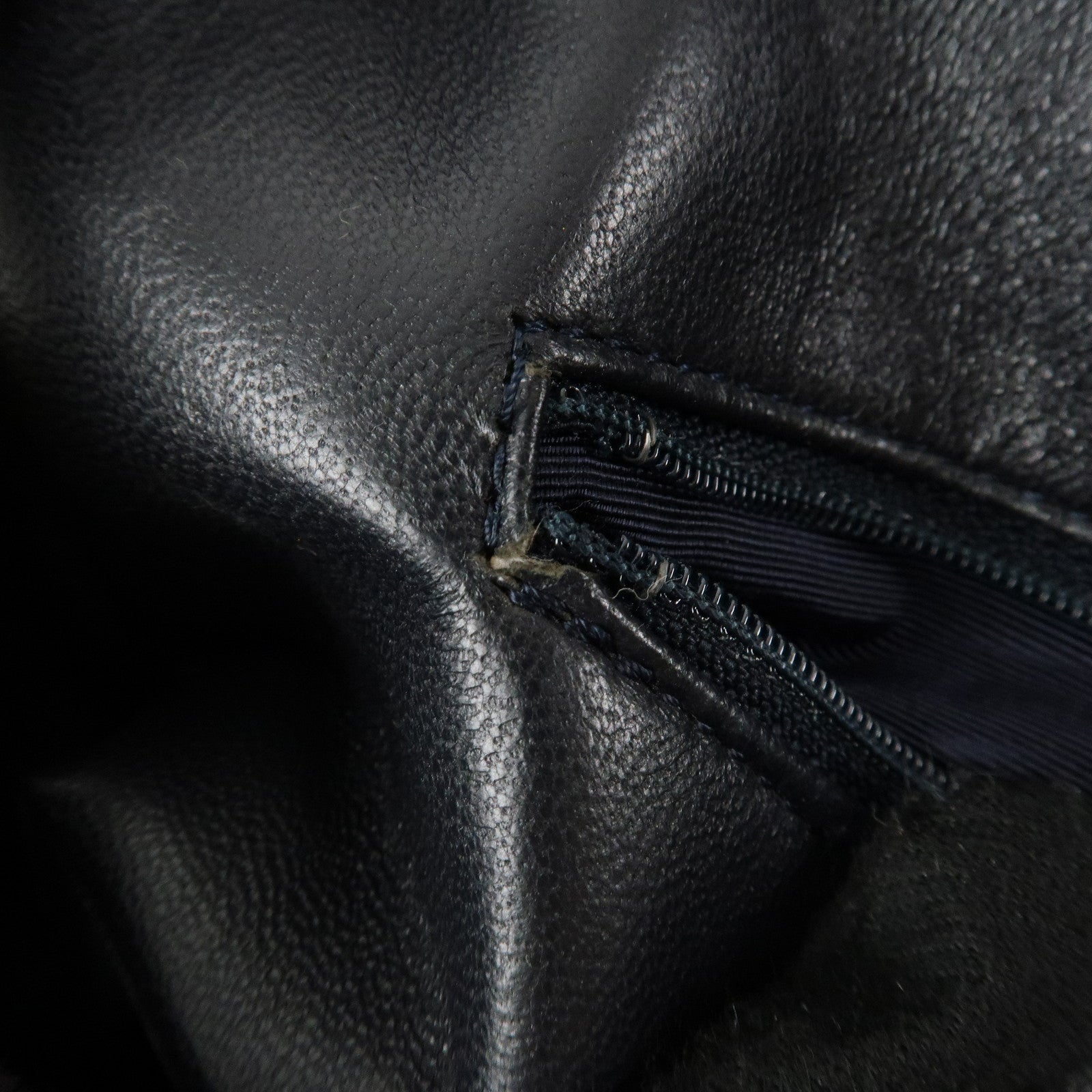 CHANEL COCO Mark Matelasse Canvas Patent Leather Tote Bag Used