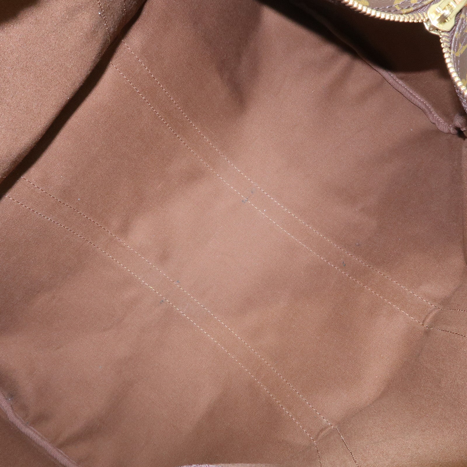 Louis Vuitton Monogram Keep All 50 Boston Bag Brown M41426 Used