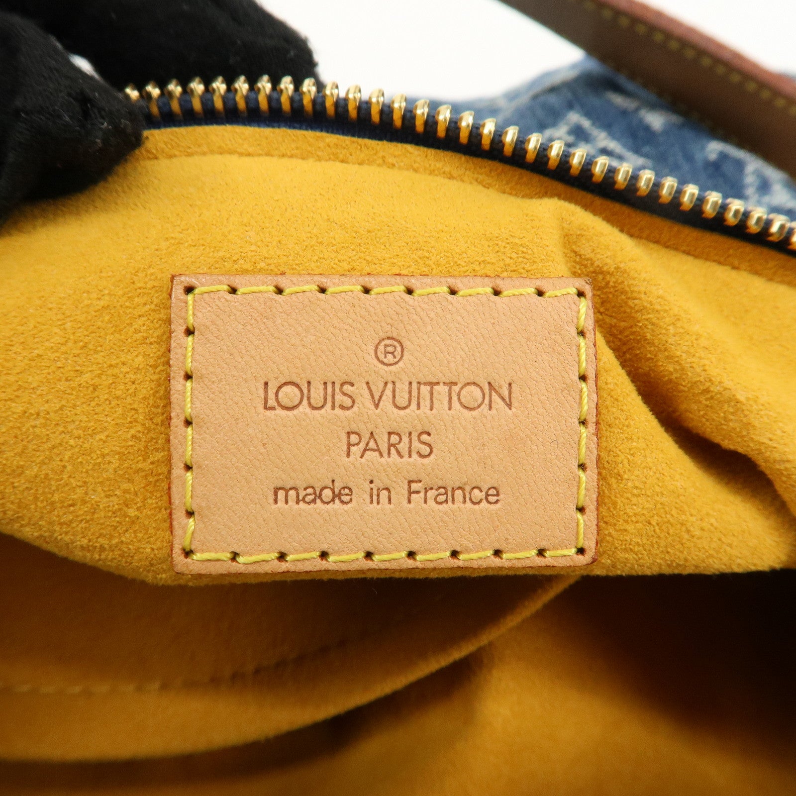 Louis Vuitton Monogram Denim Baggy PM Shoulder Bag Strap M95049