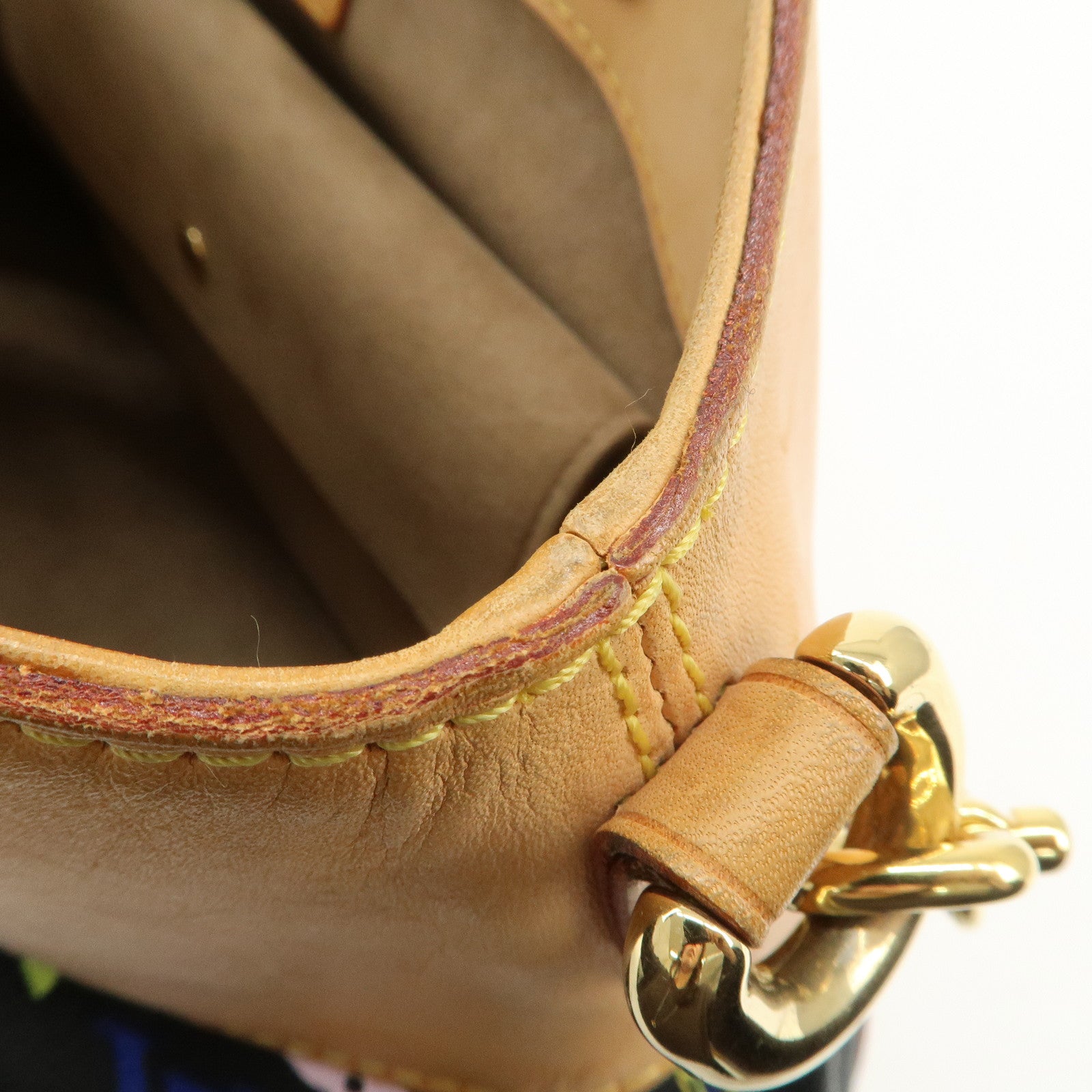 Louis Vuitton Monogram Multi Color Judy MM 2Way Bag Noir M40256 Used