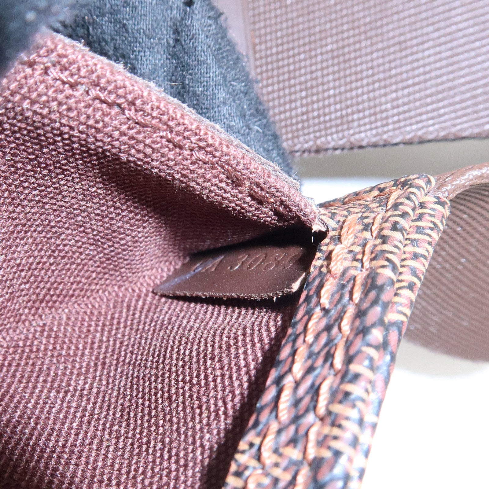 Louis Vuitton Damier Geronimos Body Bag Waist Bag N51994 Used