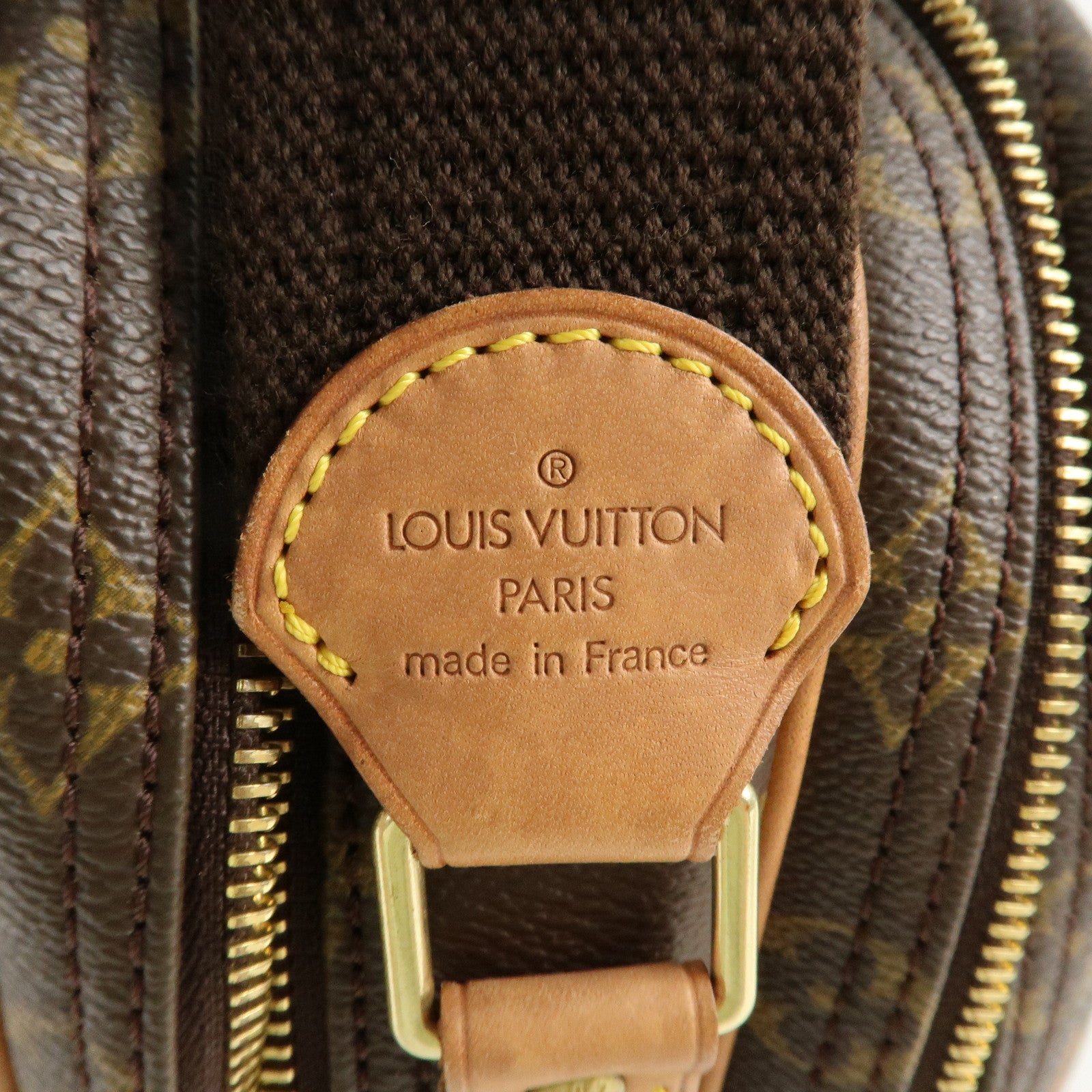 Louis Vuitton Monogram Reporter PM Shoulder Bag Brown M45254 Used
