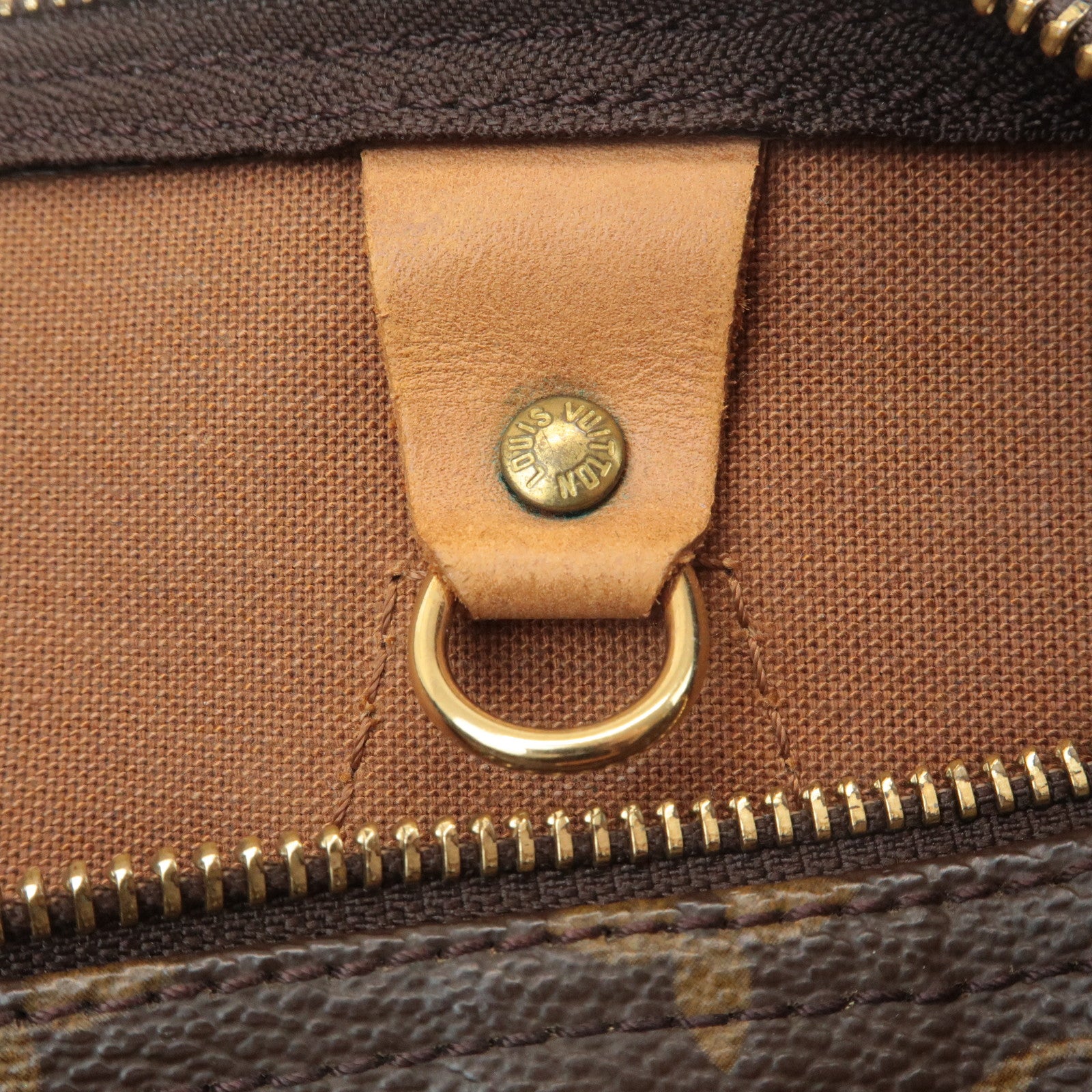 Louis Vuitton Monogram Speedy 30 Hand Bag Boston Bag M41108 Used