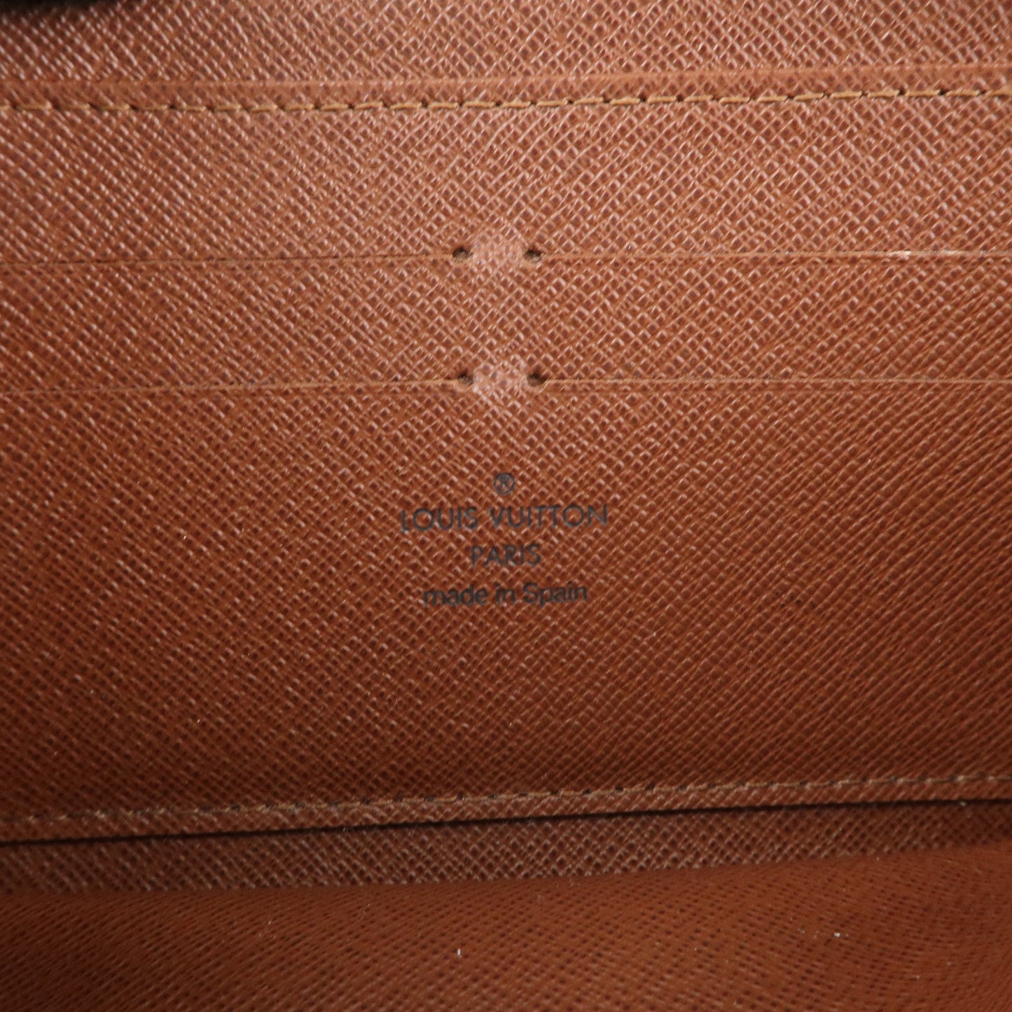 Louis Vuitton Monogram Zippy Wallet Zip Around Long Wallet M60017