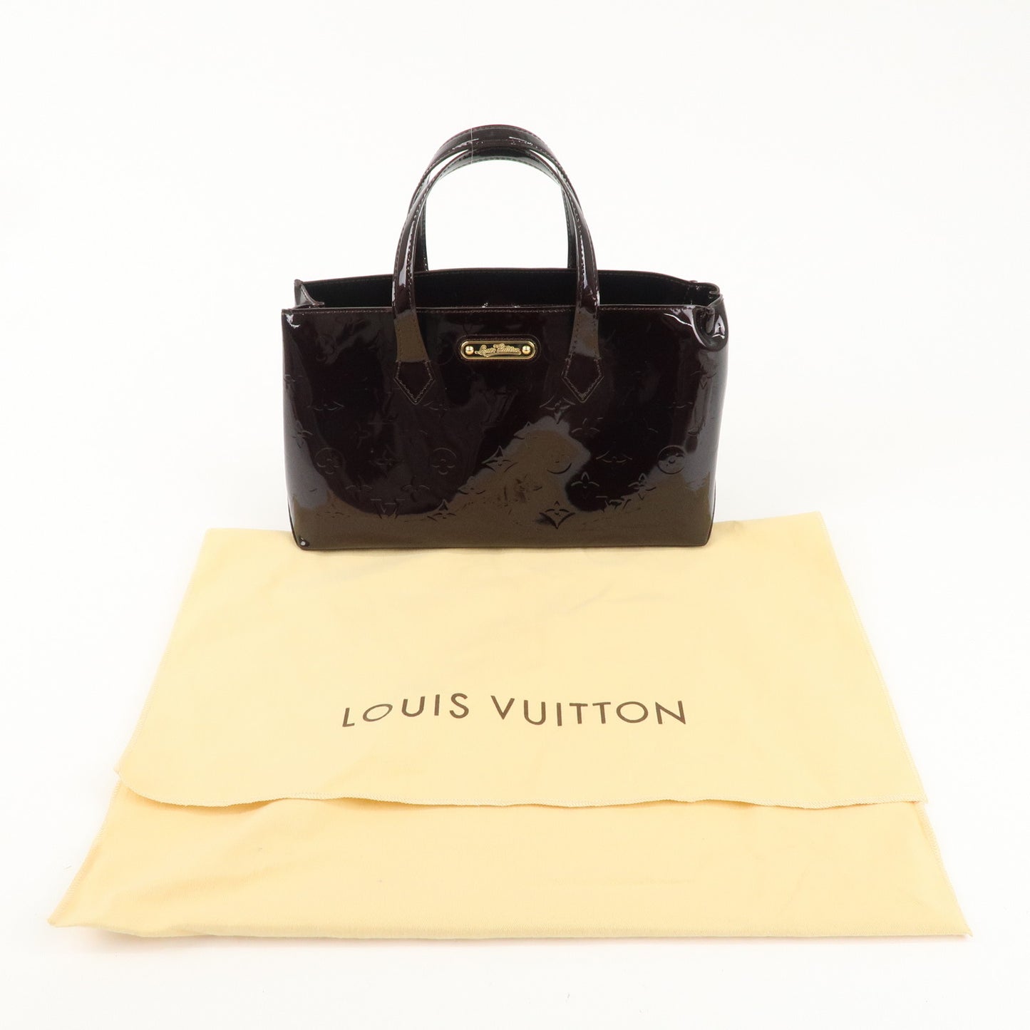 Louis Vuitton Monogram Vernis Wilshire PM Amarante M93641