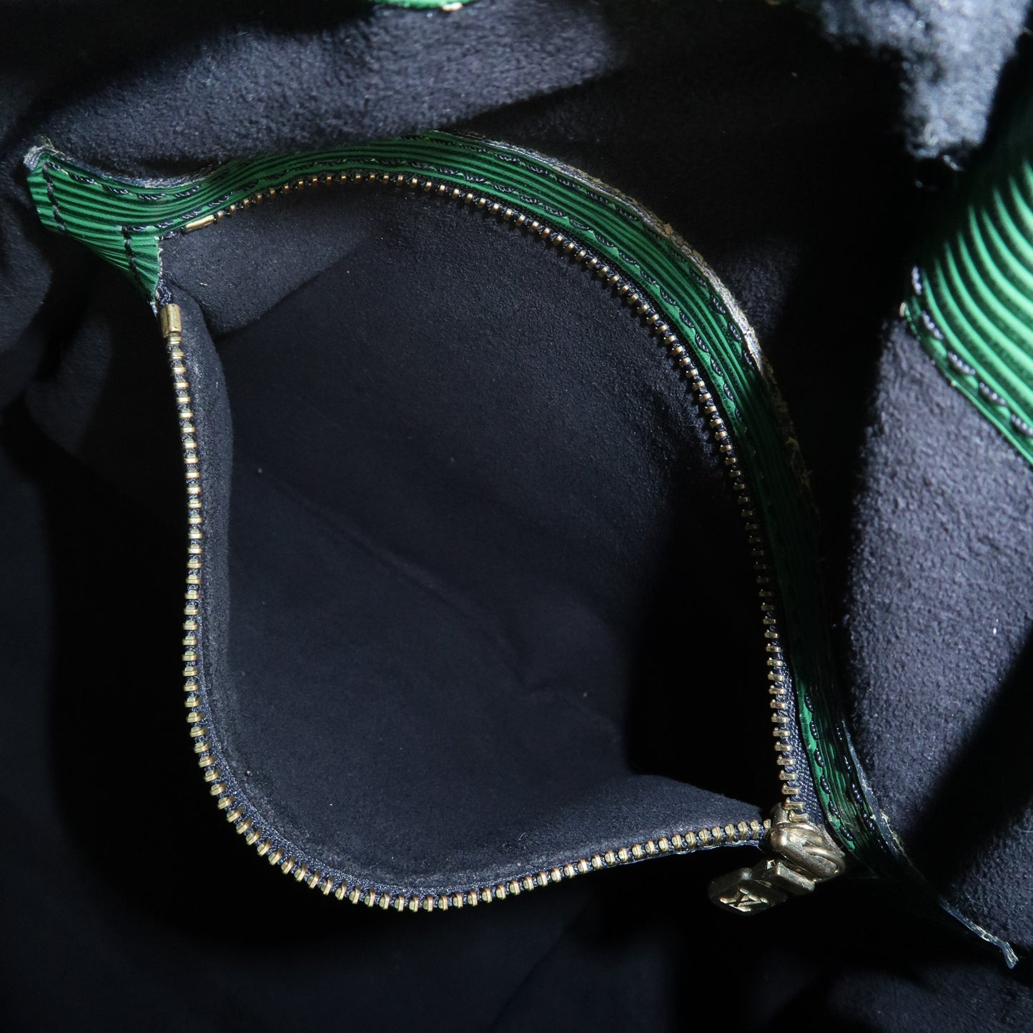 Louis Vuitton Epi Leather Noe Shoulder Bag Borneo Green M44004