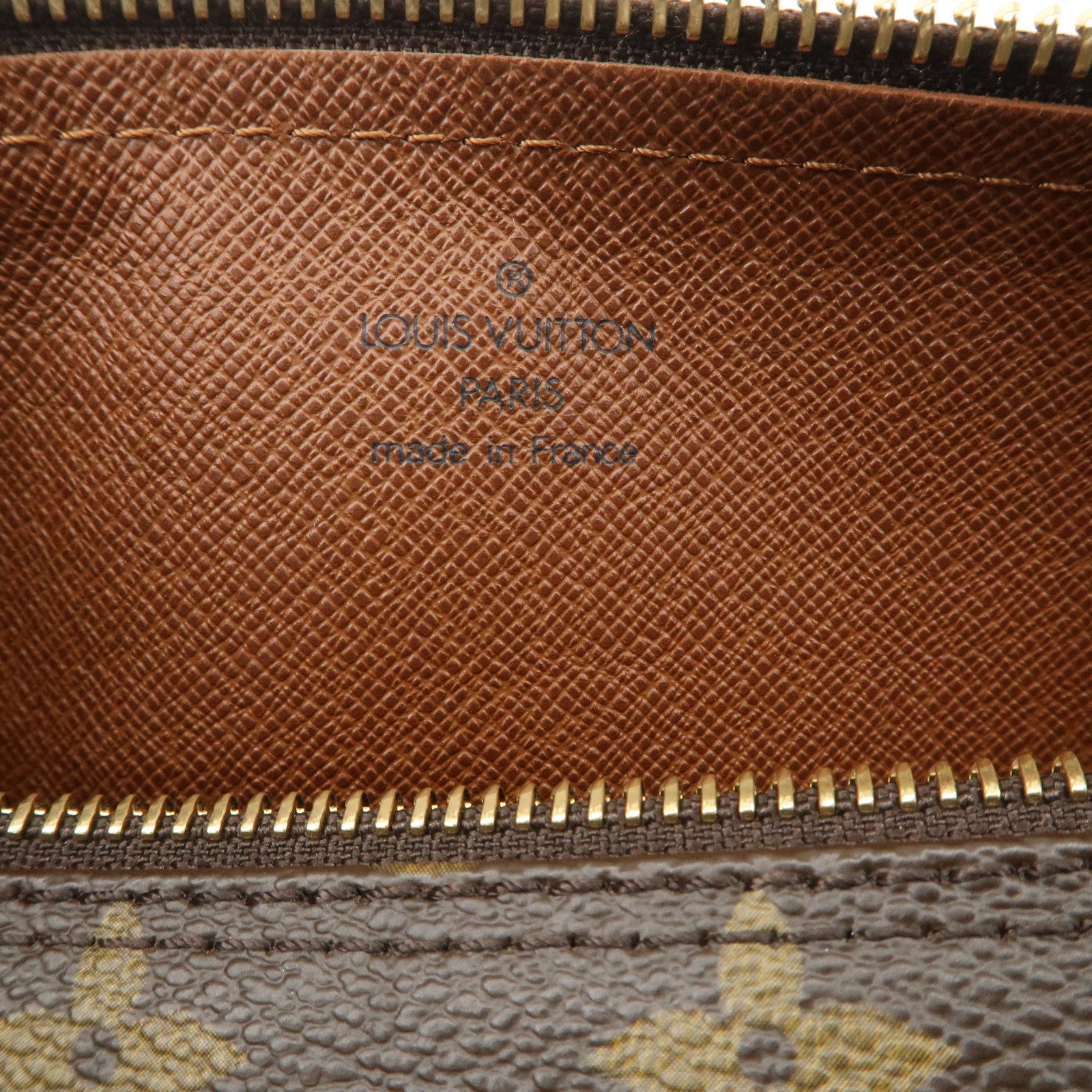 Louis Vuitton Monogram Papillon 30 Hand Bag Brown M51385 Used