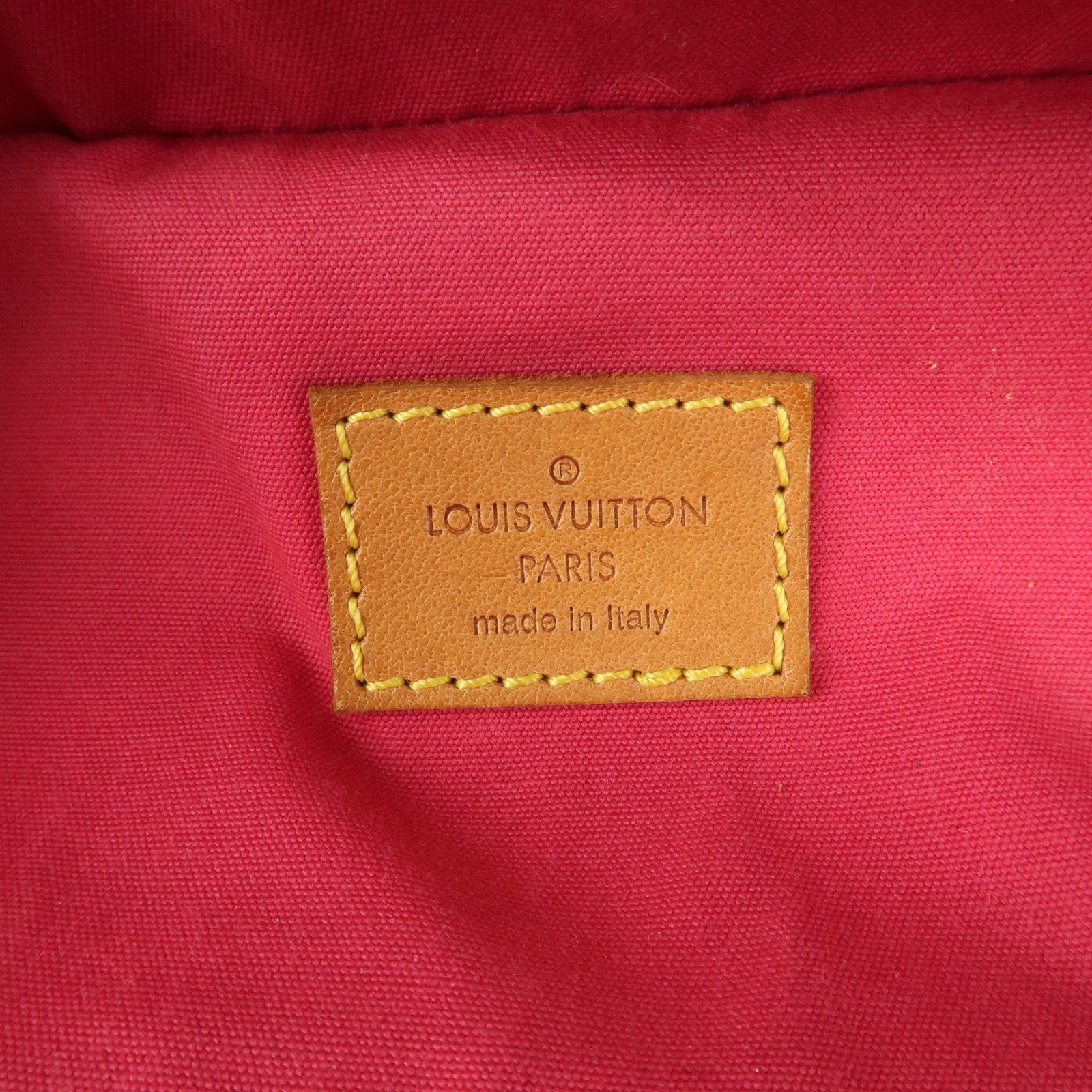 Louis Vuitton Monogram Vernis Sullivan Vertical FuchsiaPink M91259