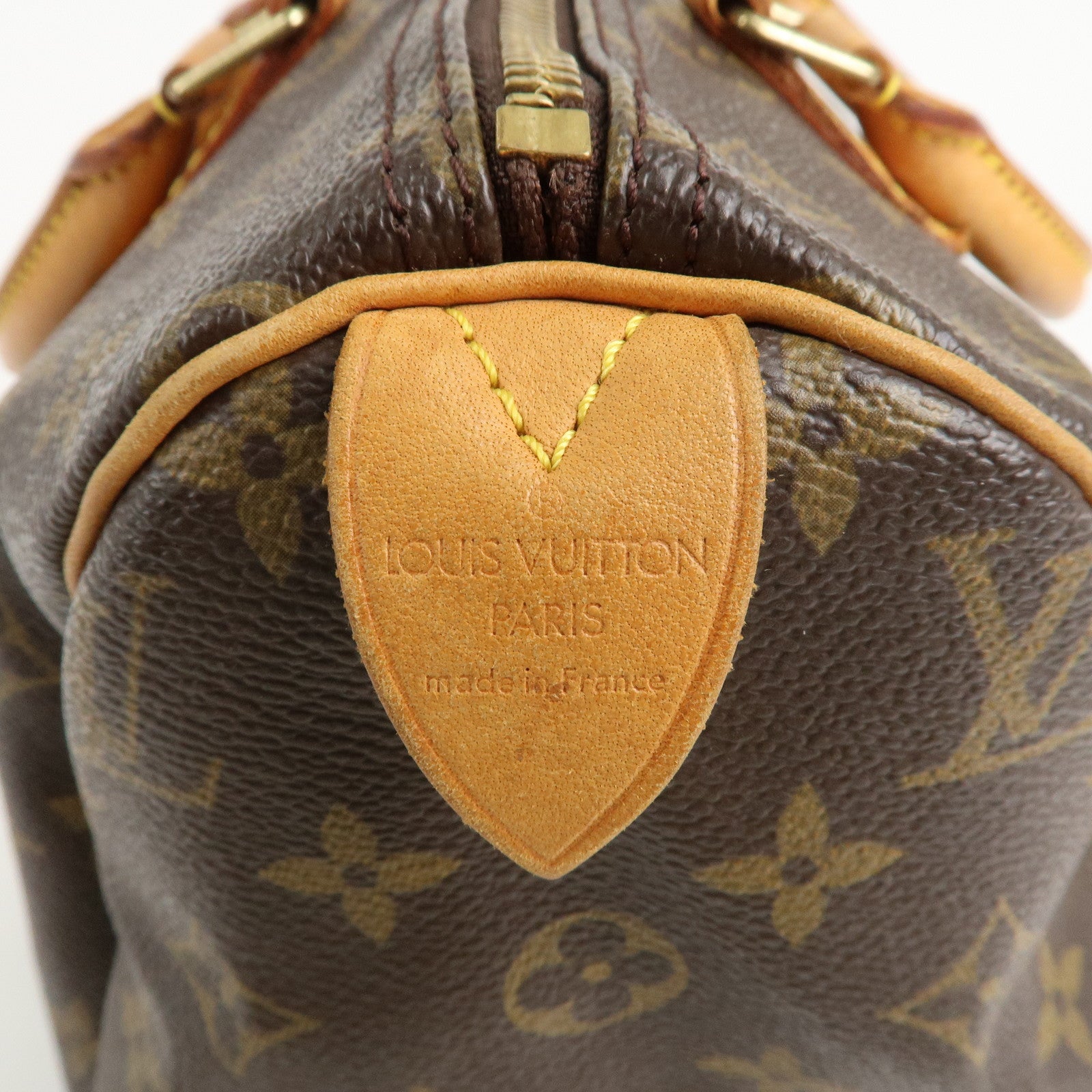 Louis Vuitton Monogram Speedy 30 Hand Bag Boston Bag M41108