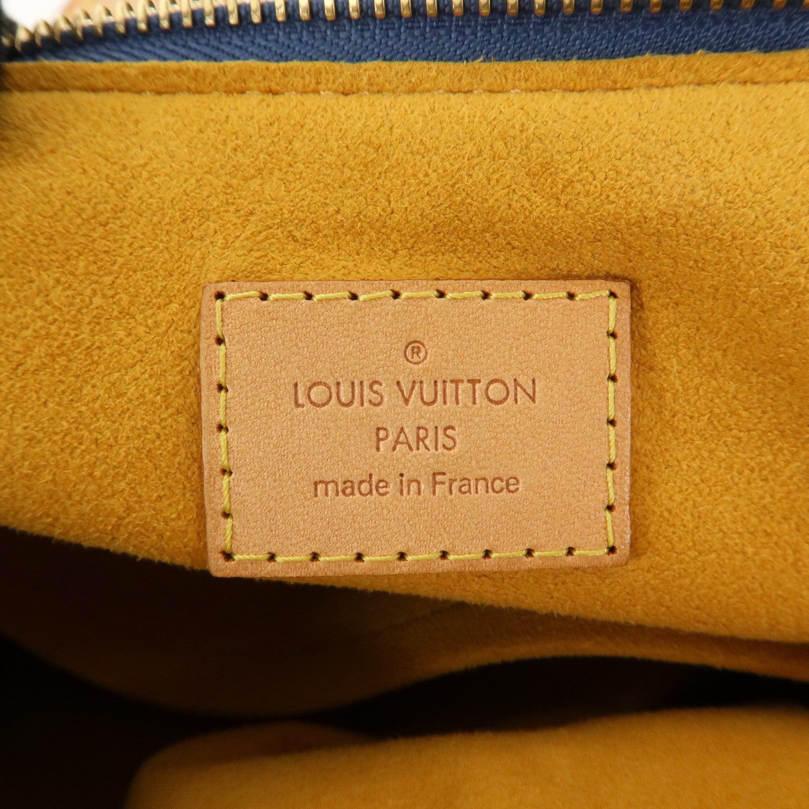 Louis Vuitton Monogram Denim Baggy PM Shoulder Bag Blue M95049