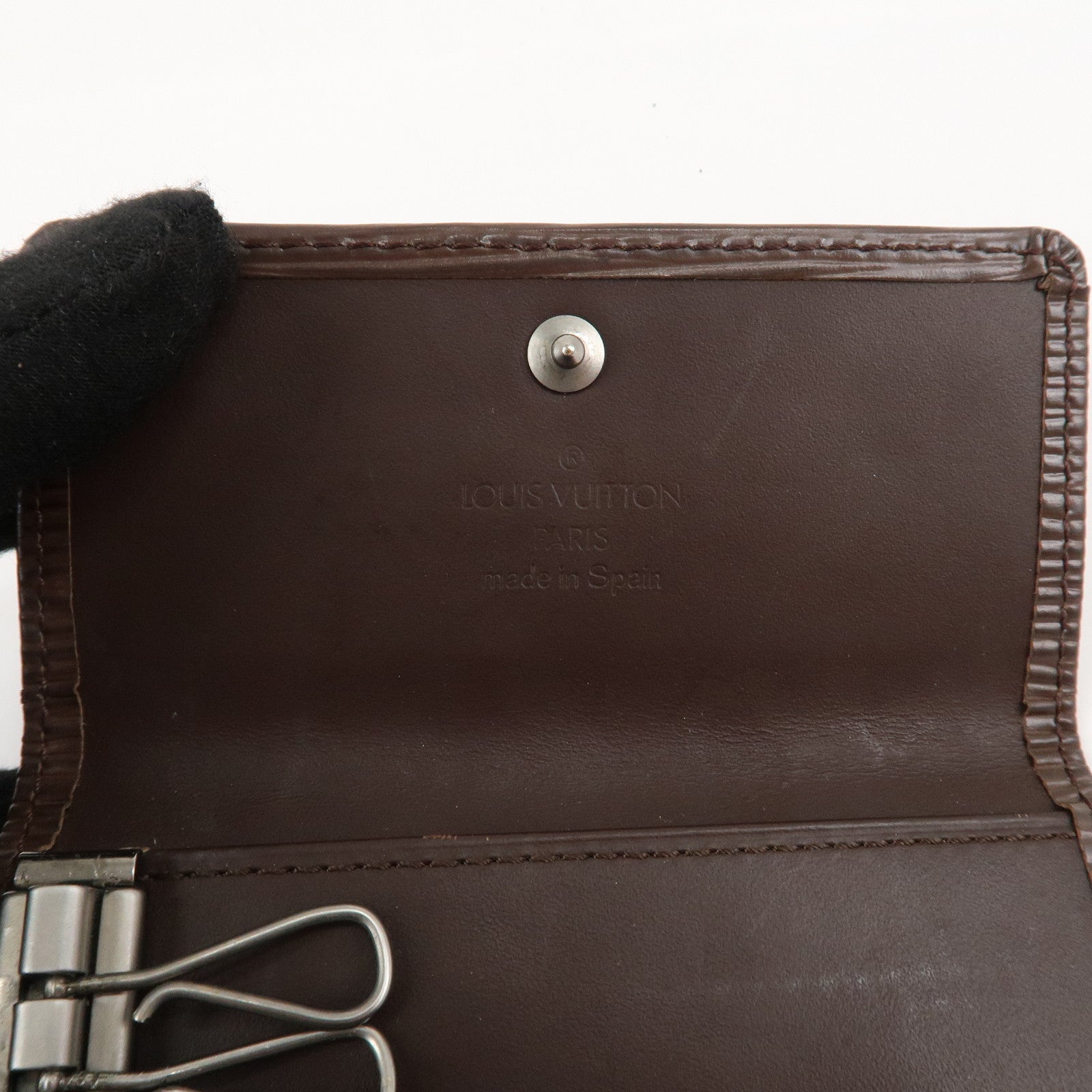 Louis Vuitton Epi Set of 2 Key Case M63823 M6381D Used