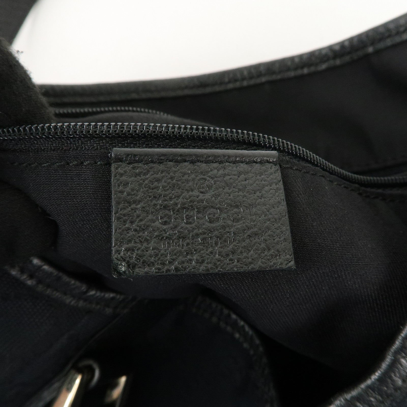 Leather - Bag - GG - Abbey - Shoulder - Canvas - ep_vintage