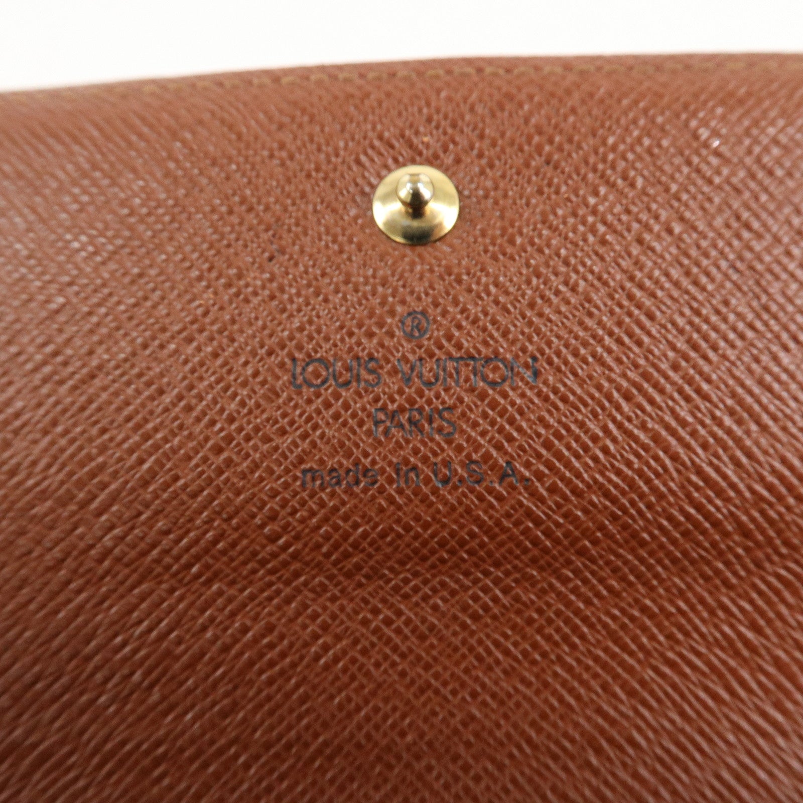 Louis Vuitton Monogram Set of 2 Porte Tresor International M61215 Used