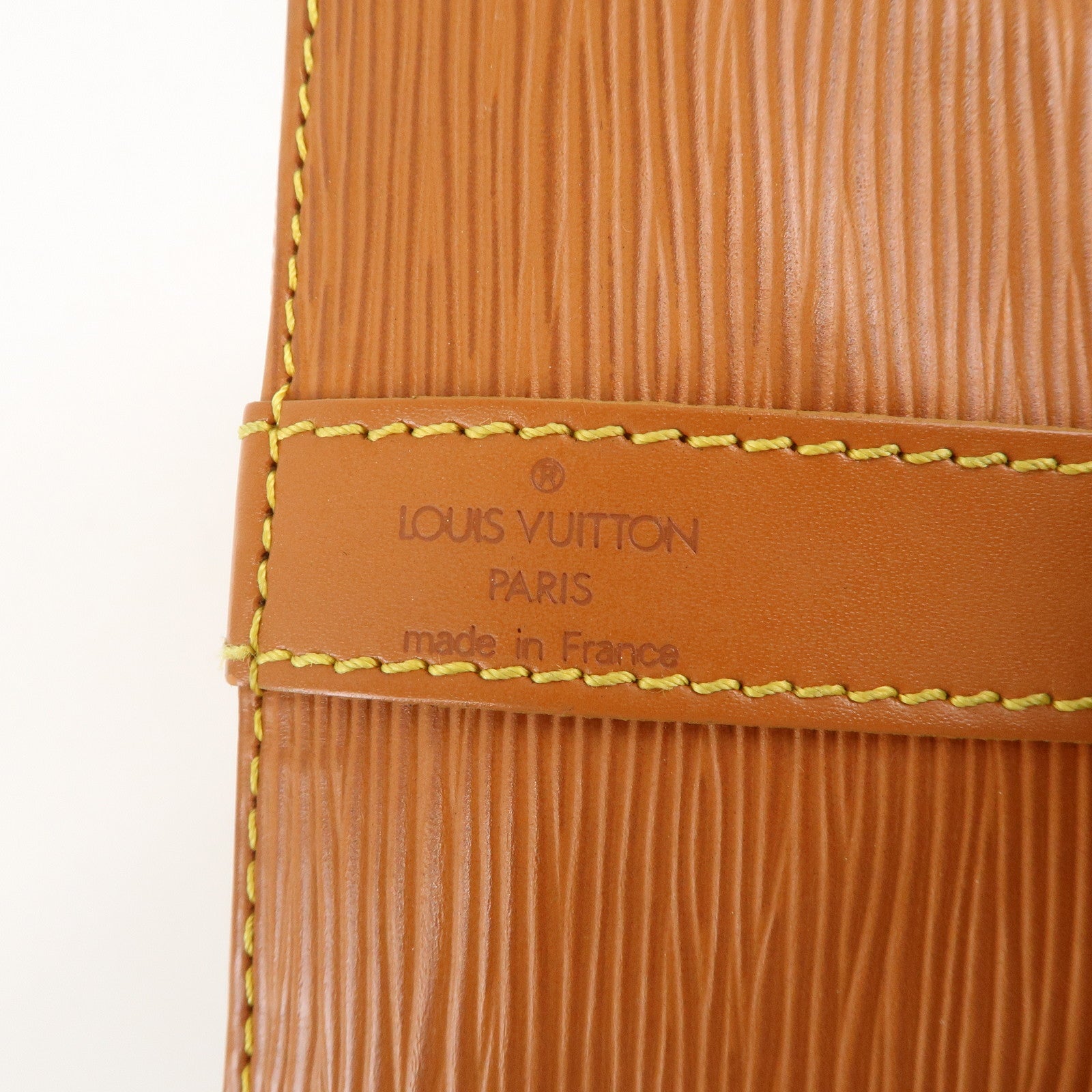 Louis Vuitton Epi Petit Noe Shoulder Bag Zipang Gold M44108