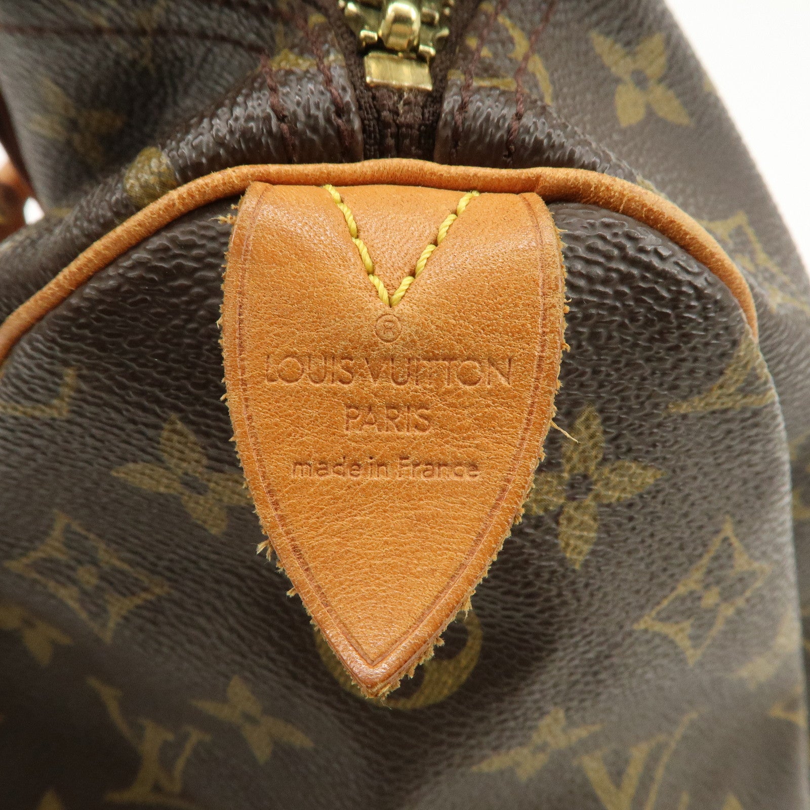 Louis Vuitton Monogram Speedy 35 Hand Bag Boston Bag M41524 Used