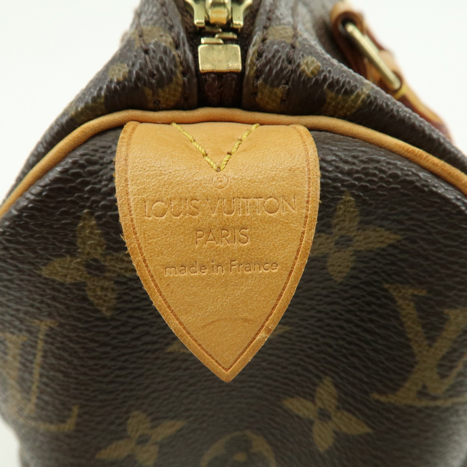 Louis Vuitton Monogram Speedy 25 Hand Bag Boston Bag M41528