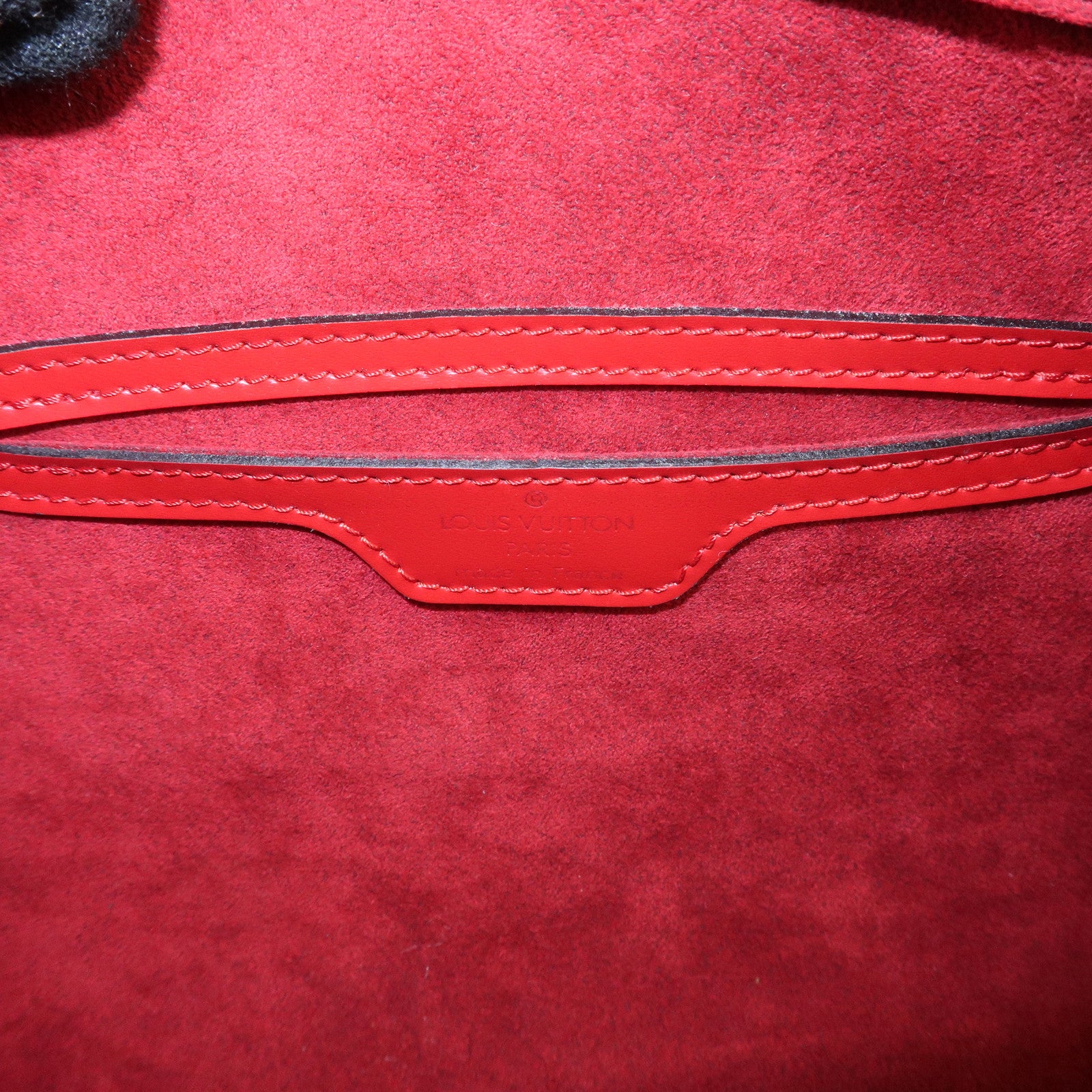 Louis Vuitton Epi Soufflo Hand Bag Castillian Red M52227 Used