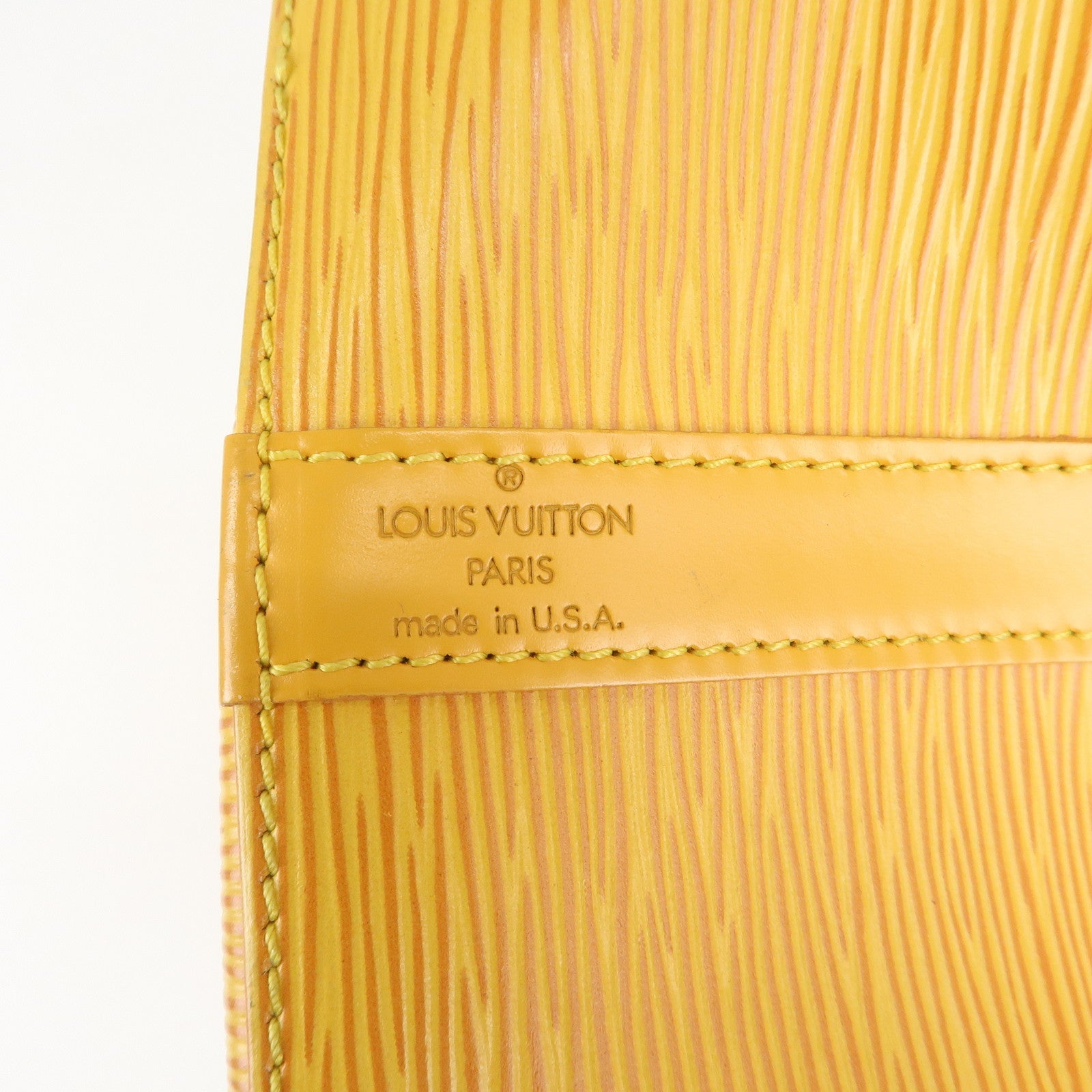 Louis Vuitton Epi Petit Noe Shoulder Bag Tassili Yellow M44109