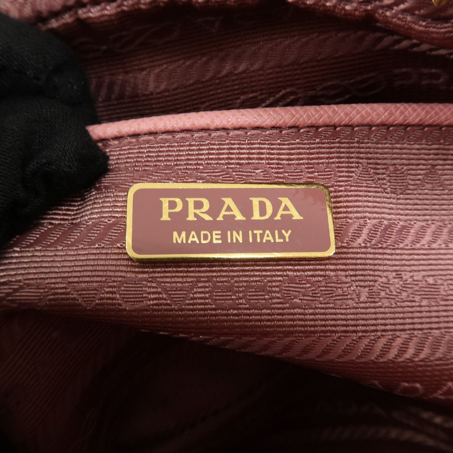 PRADA Saffiano Leather 2WAY Body Bag Shoulder Bag 1BL007