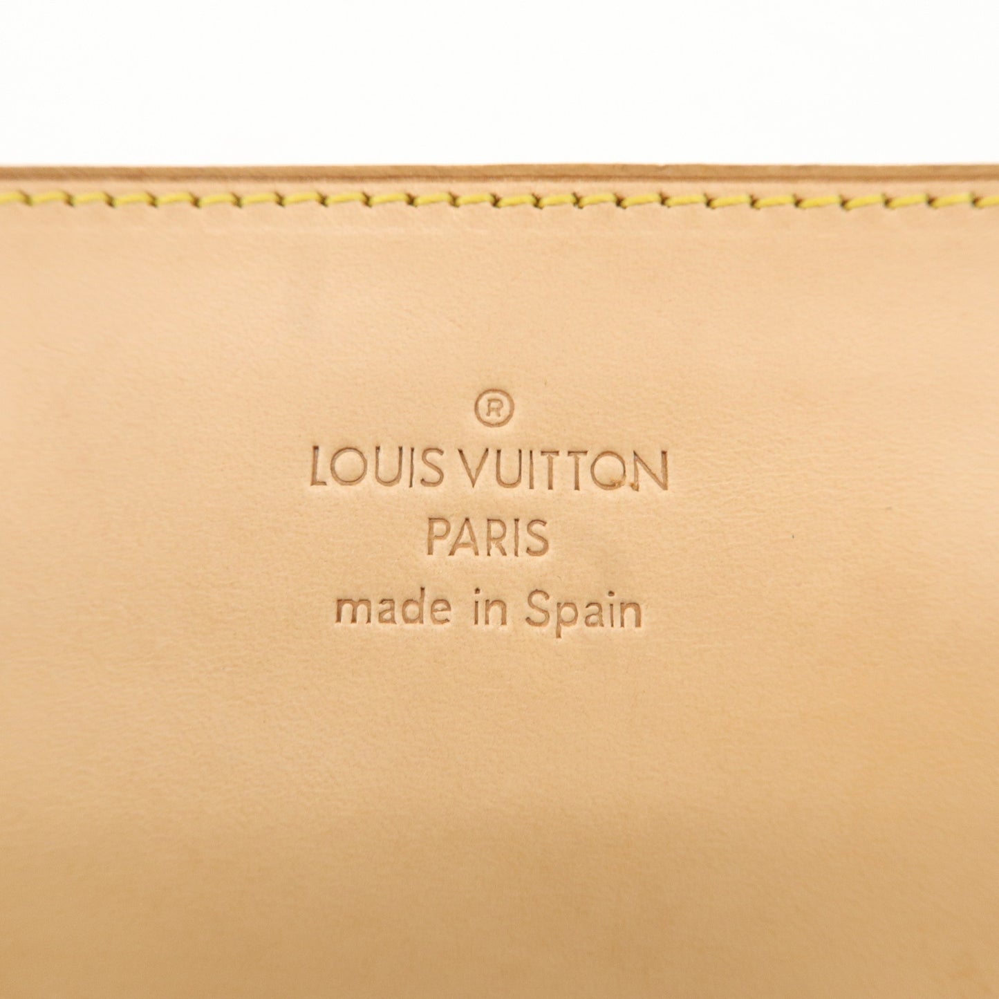 Louis Vuitton Pouch for Nomad Bucket PM Hand Bag Natural