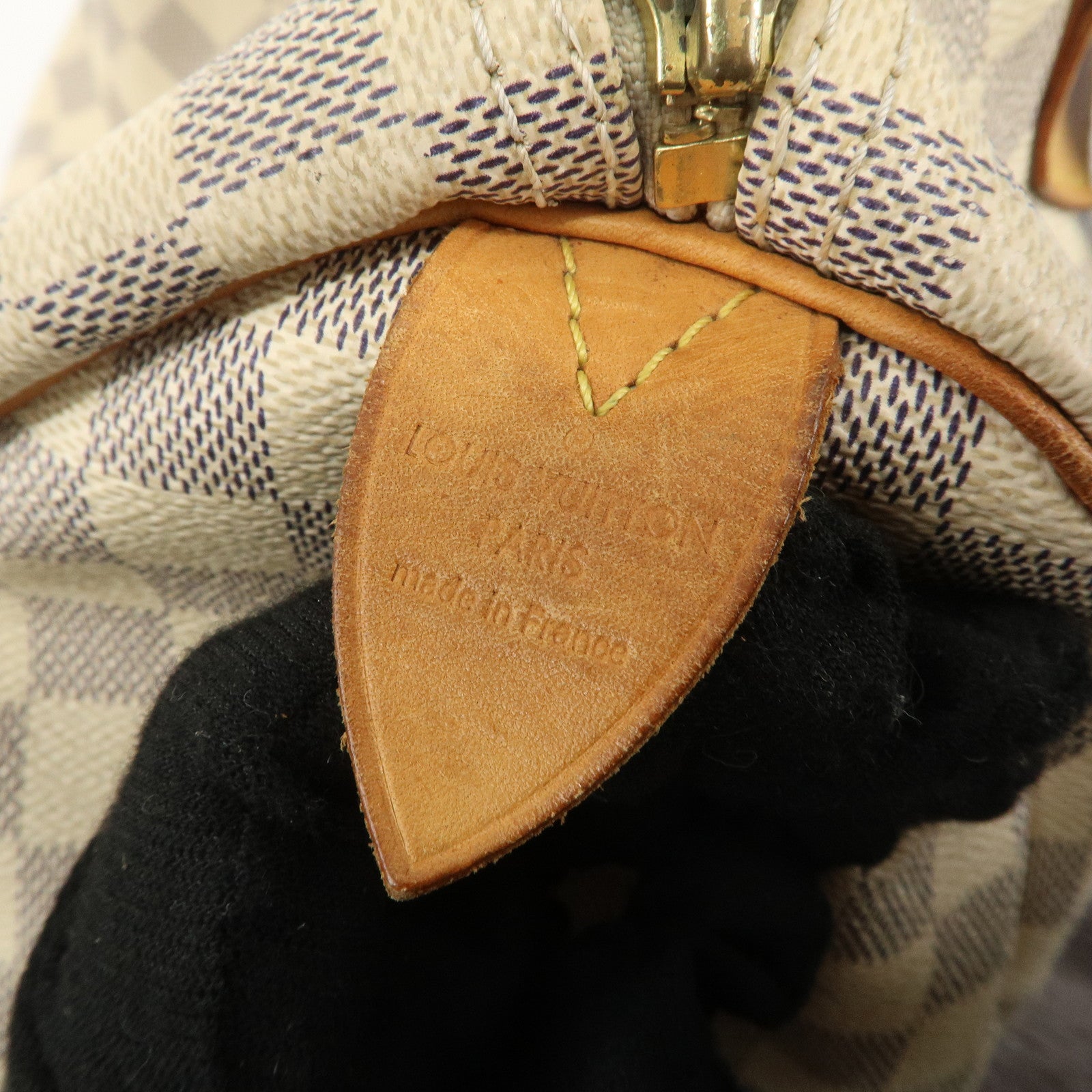 Louis Vuitton Damier Azur Speedy 30 Hand Bag Boston Bag N41533 Used