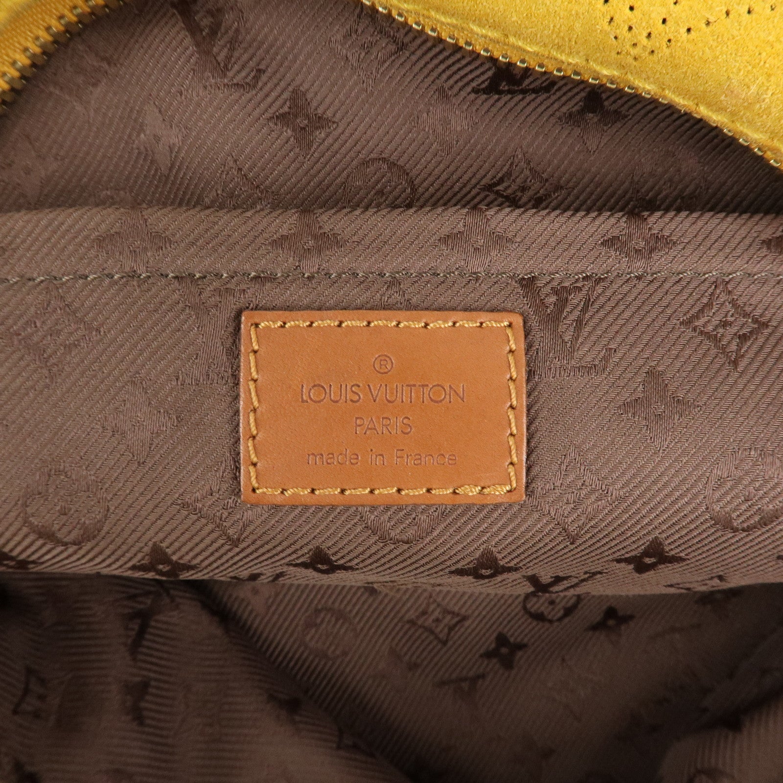 Louis Vuitton Monogram Mahina Onata GM Shoulder Bag Yellow M95118