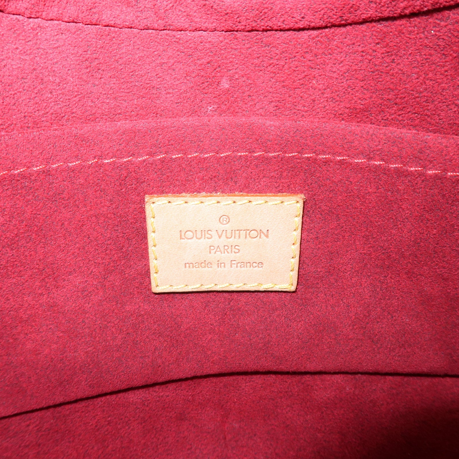 Louis Vuitton Monogram Pochette Croissant Shoulder Bag M51510 Used