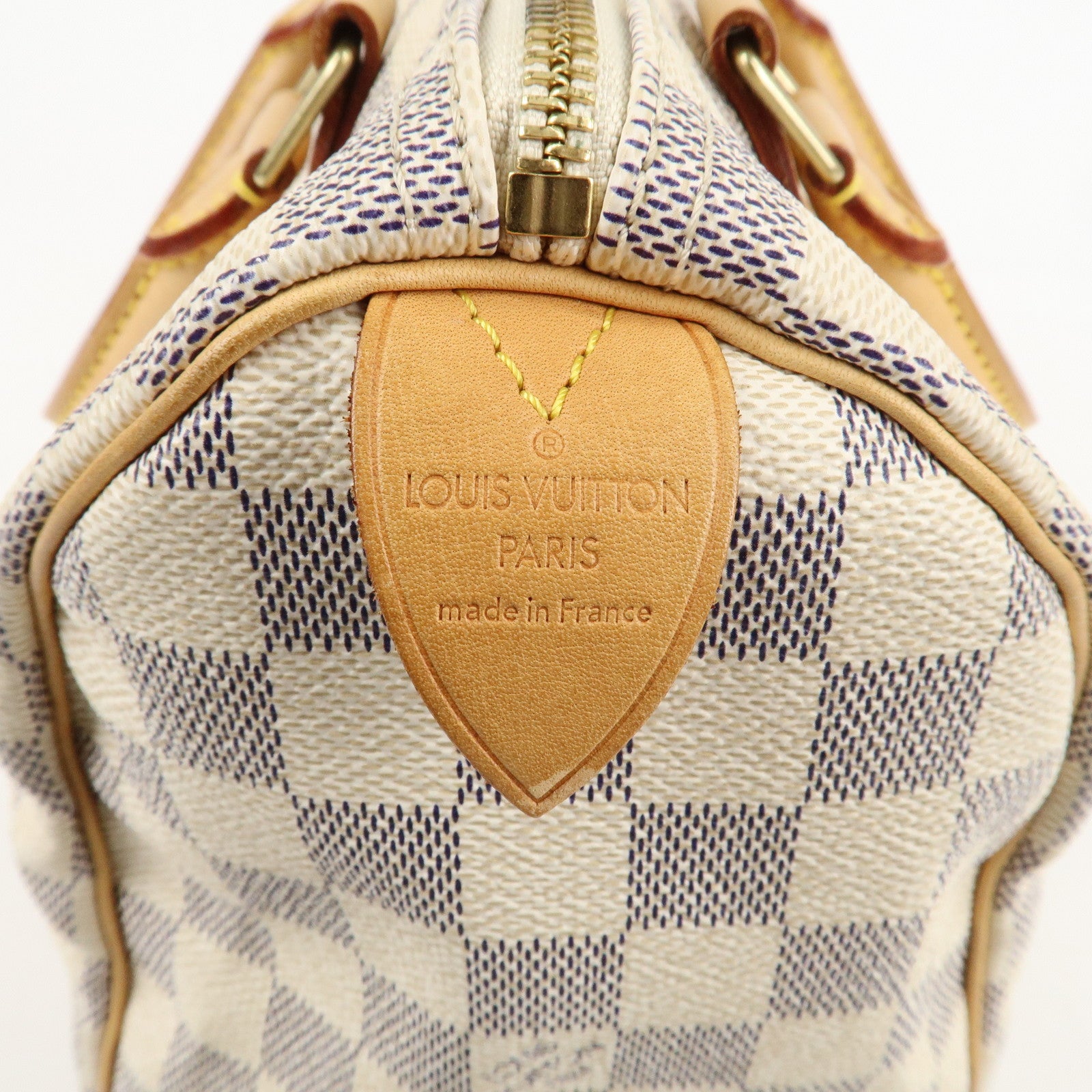 Louis Vuitton Damier Azur Speedy 25 Boston Bag Hand Bag N41534