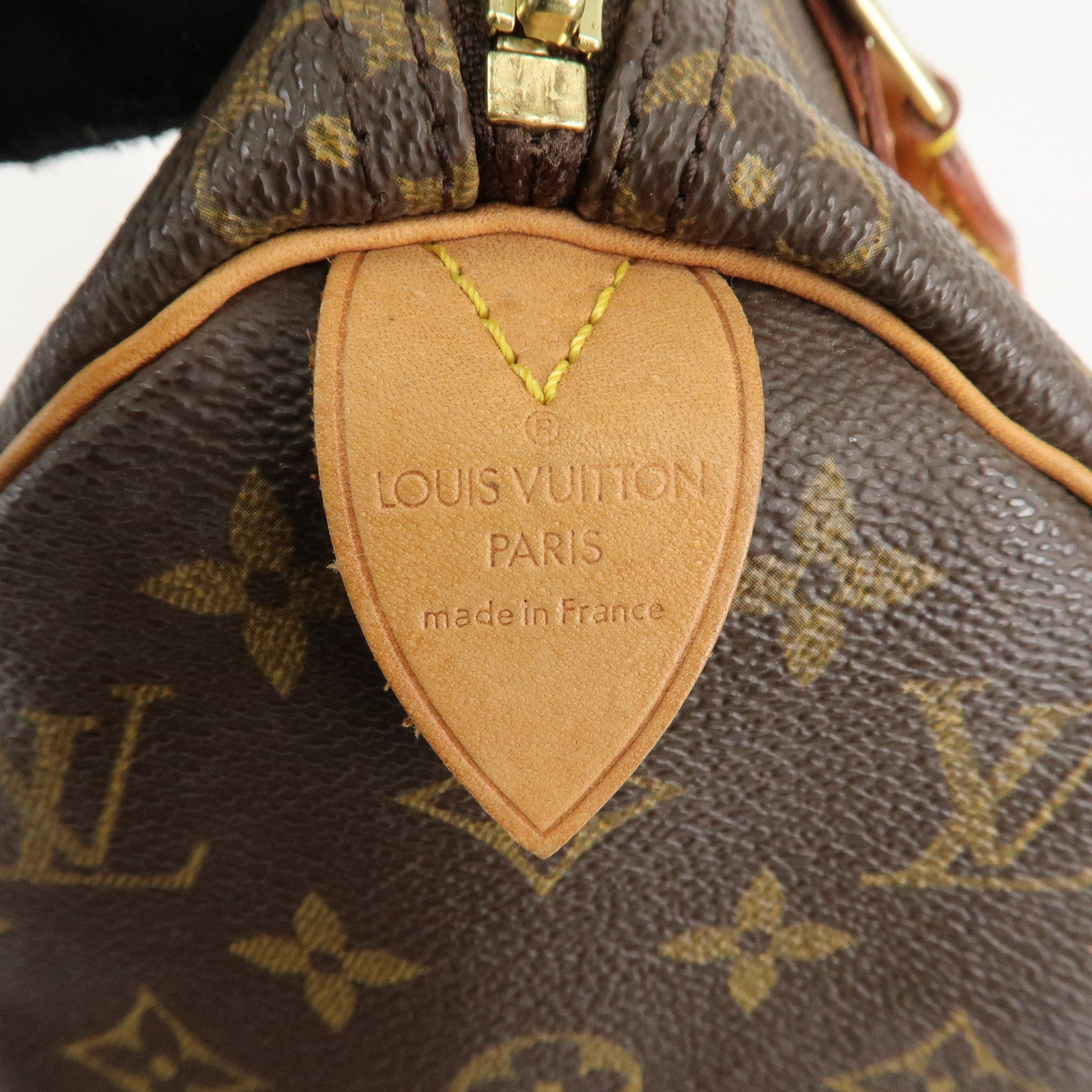 Louis Vuitton Monogram Speedy 25 Hand Bag Boston Bag M41528