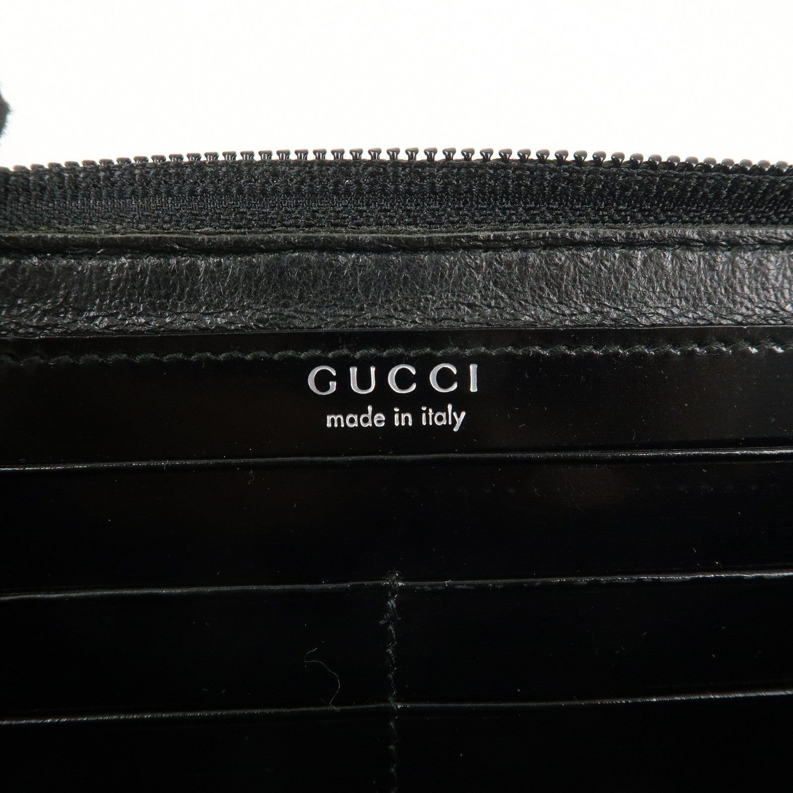 GUCCI Bamboo Nylon Zippy Round Long Wallet 035.2184.1885.5