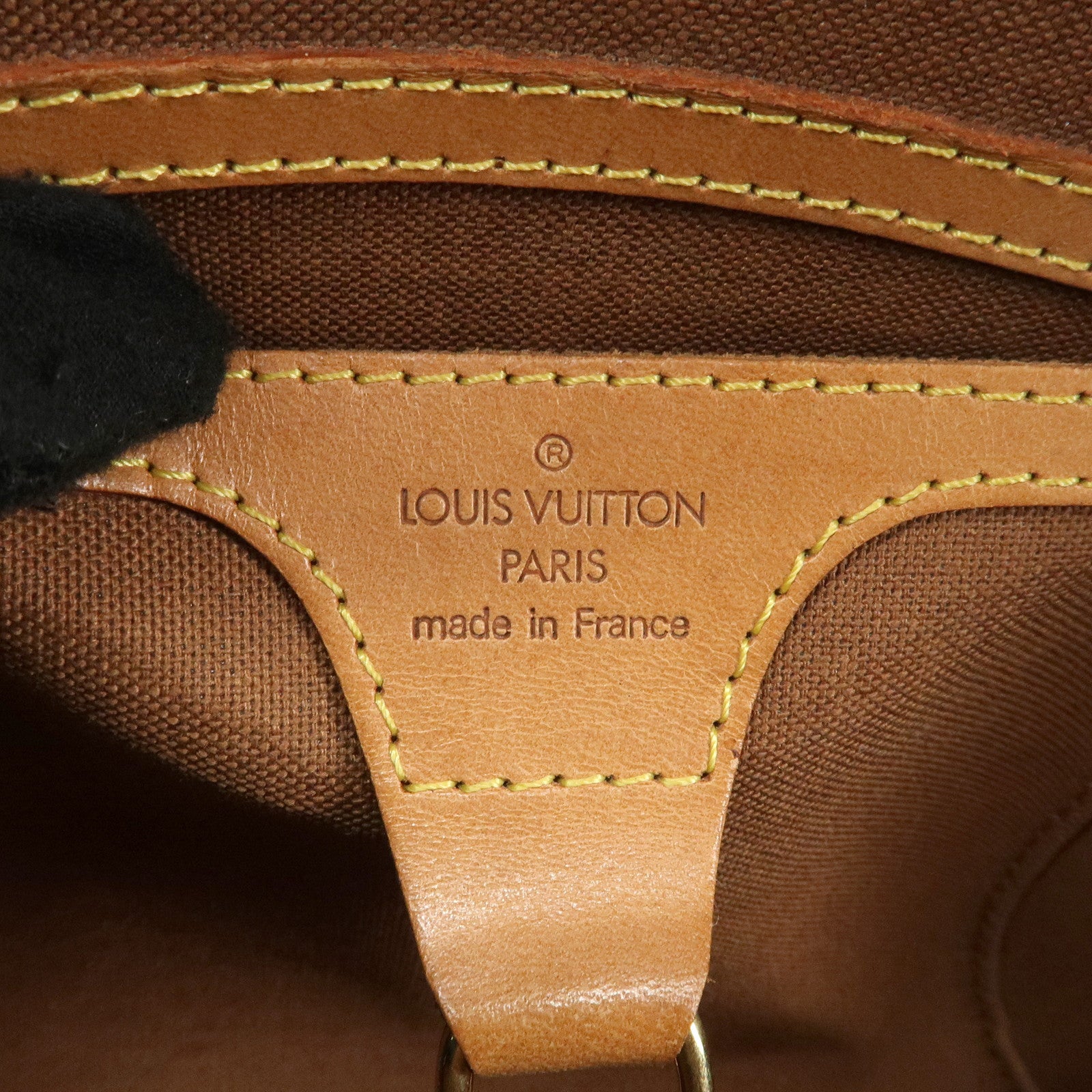 Louis Vuitton Monogram Ellipse MM Hand Bag Brown M51127 Used