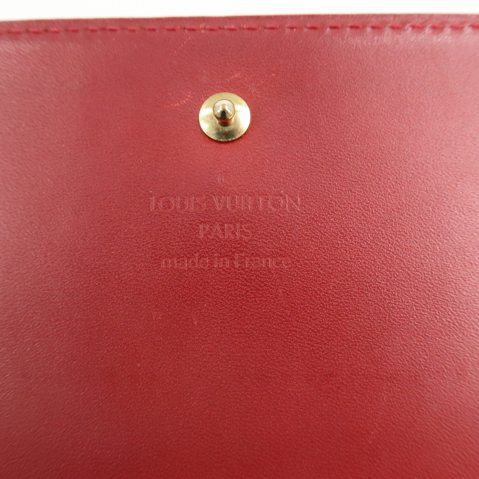 Louis Vuitton Vernis Portefeuille Sarah Chain Wallet M90087