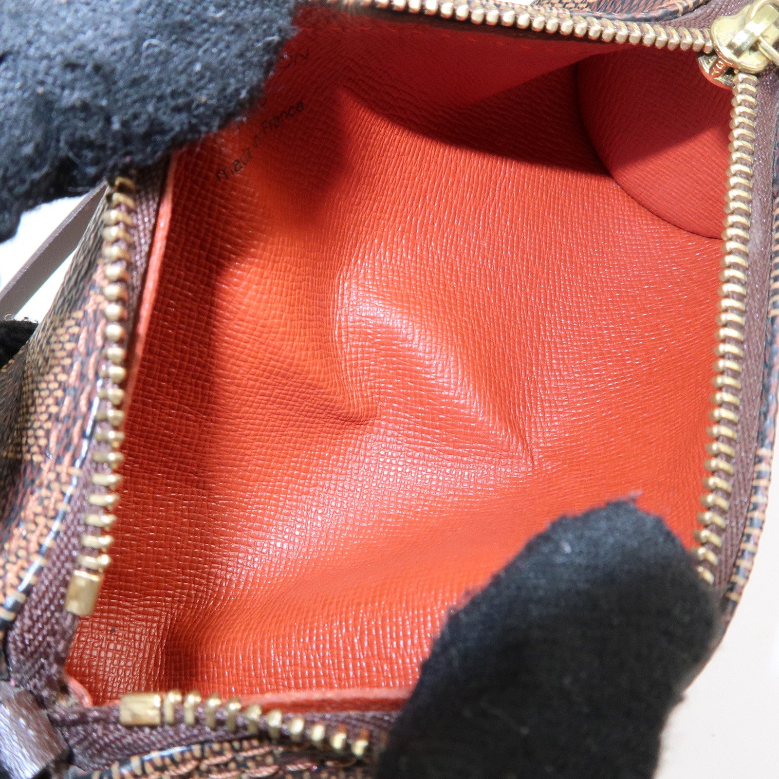 Louis Vuitton Damier Papillon 30 Hand Bag & Pouch Brown N51303 Used