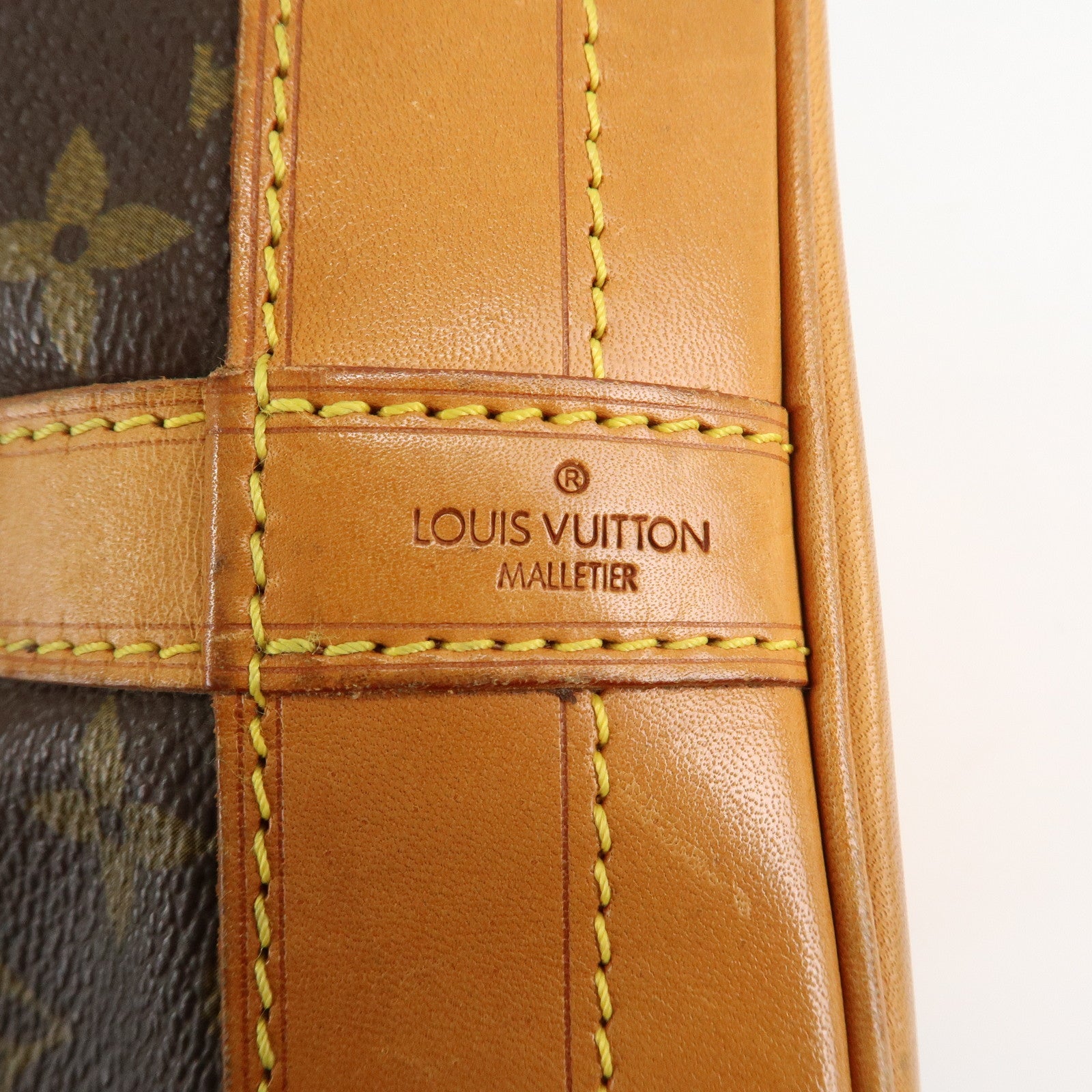 Louis Vuitton Monogram Noe Shoulder Bag Hand Bag Brown M42224