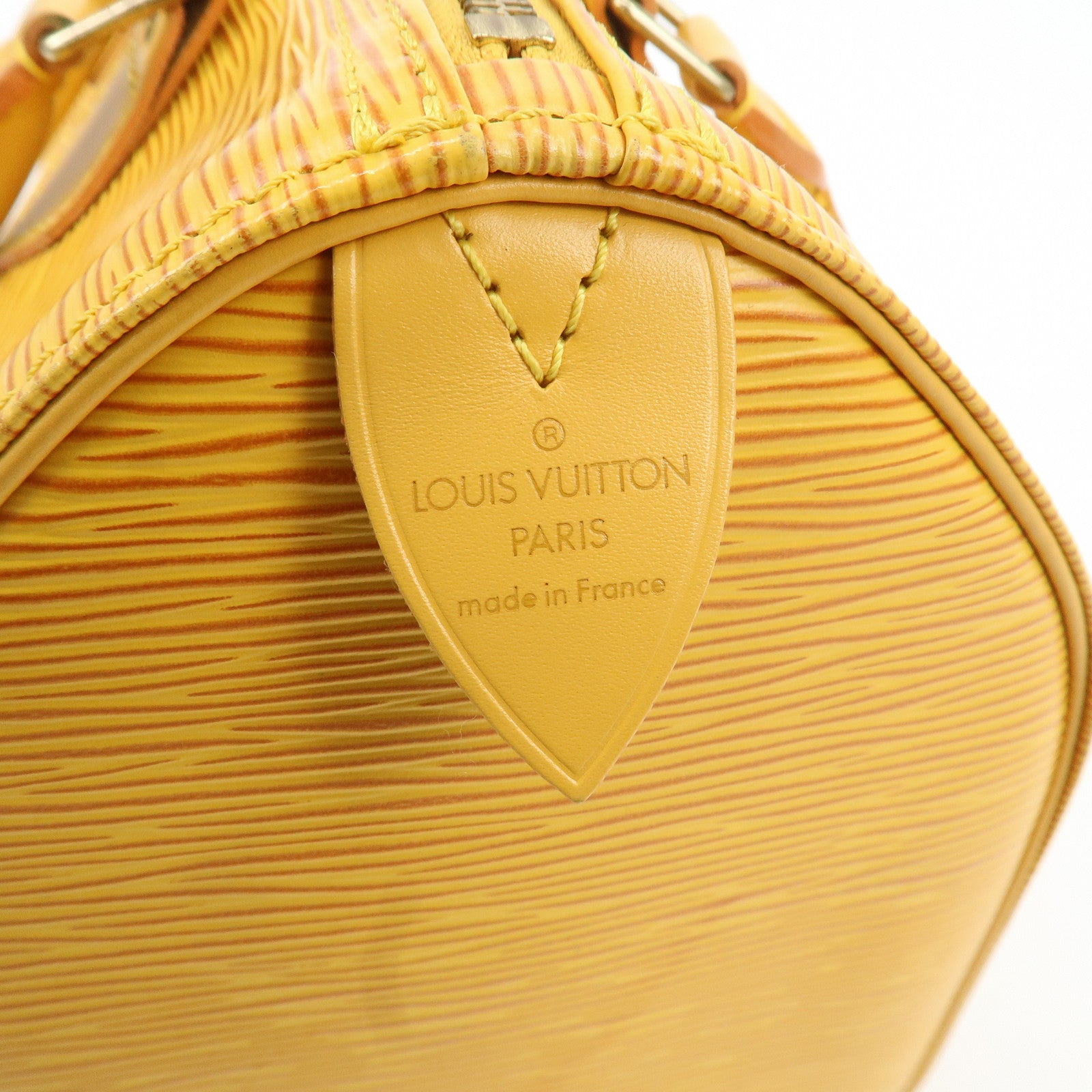 Louis Vuitton Epi Speedy 25 Boston Bag Hand Bag Yellow M43019