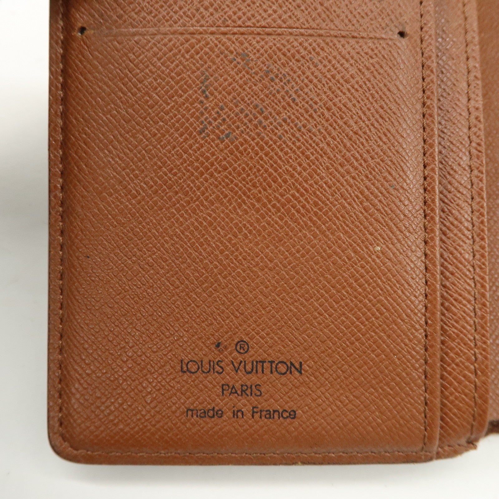 Louis Vuitton Monogram Set of 2 Bi-fold Wallet Brown M61663 Used