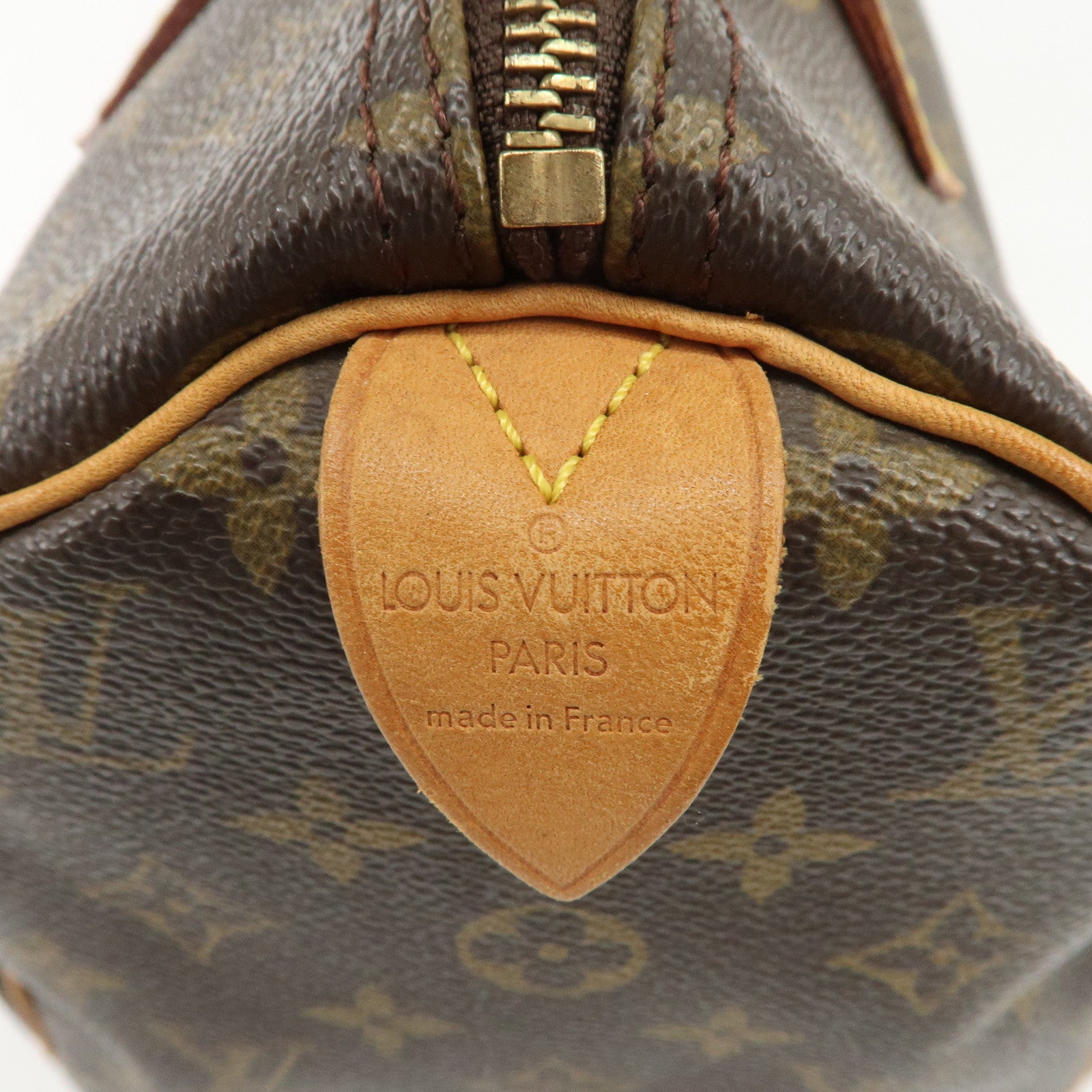 Louis Vuitton Monogram Speedy 30 Hand Bag Boston Bag M41108 Used